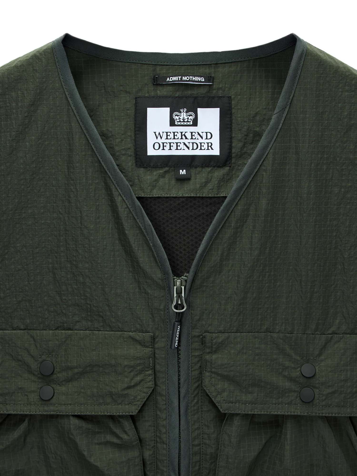 Weekend Offender Gilet multiuso Tangier Verde