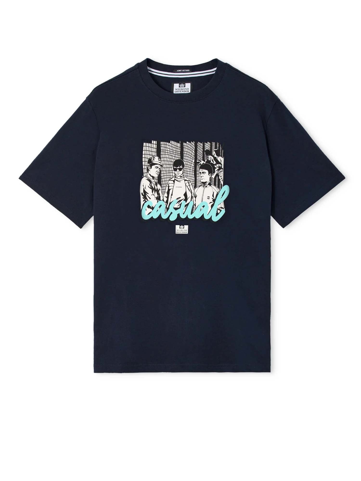 Weekend Offender Maglietta grafica Terrace Blu