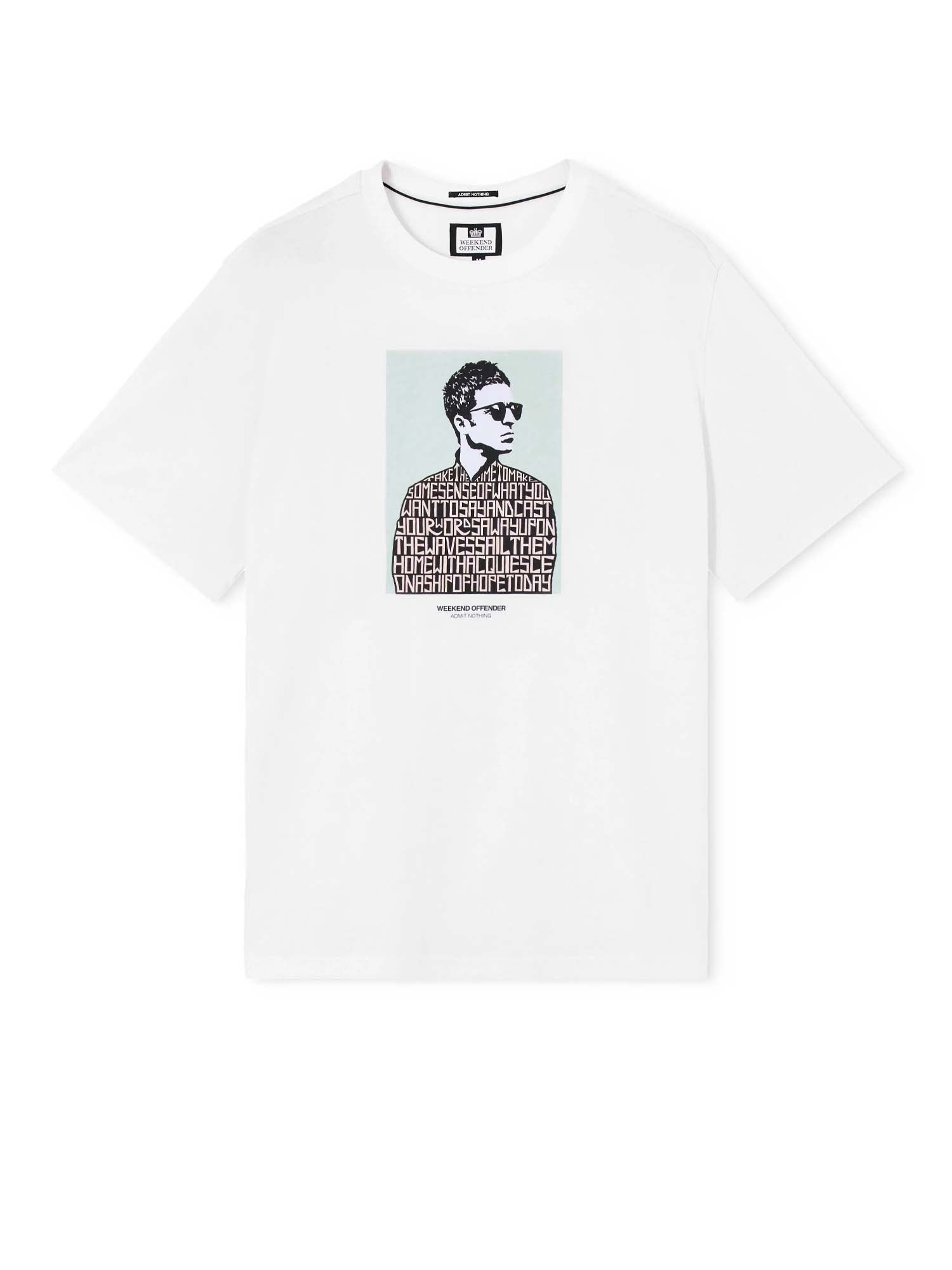 Weekend Offender Maglietta grafica Camden Bianco
