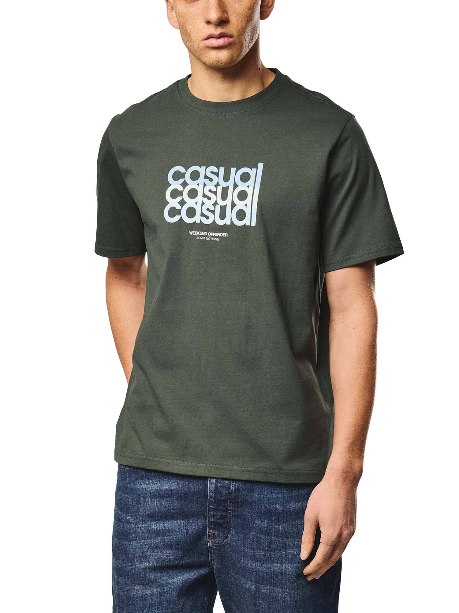 Weekend Offender Maglietta grafica WOL Verde