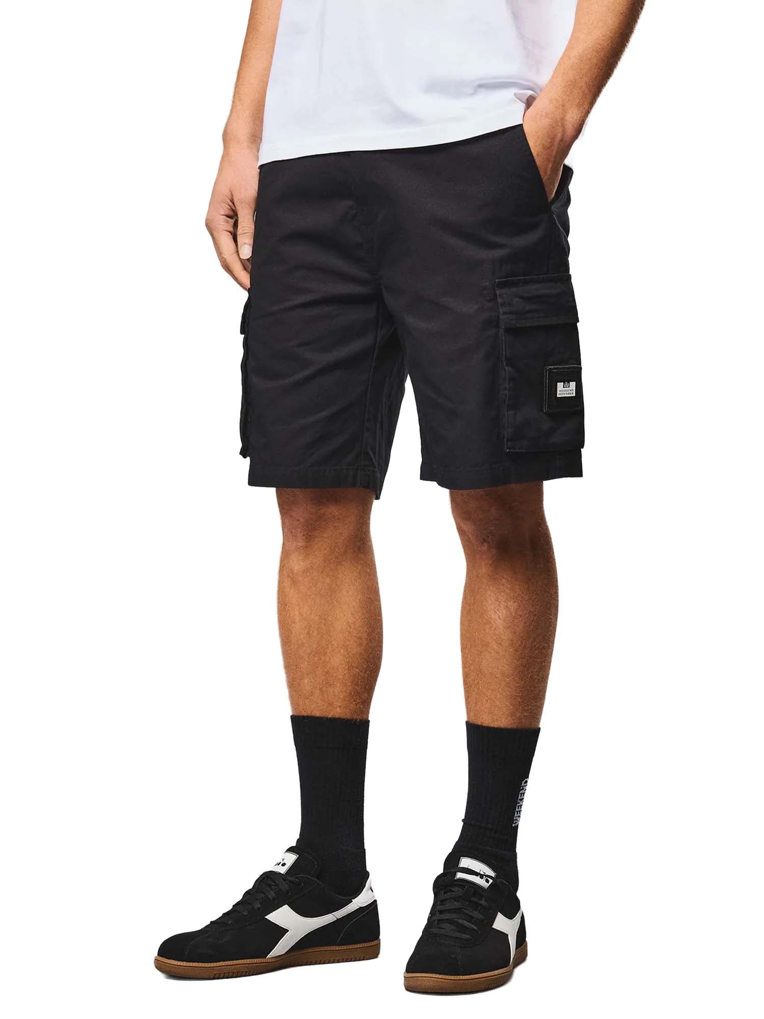 Weekend Offender Mascia Cargo Short Nero