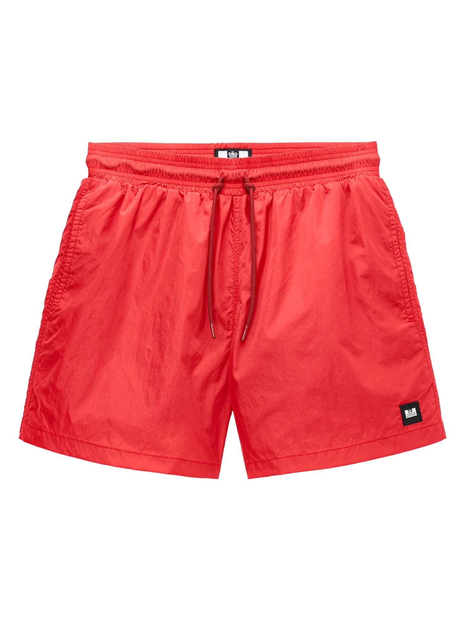 Weekend Offender Pantaloncini da bagno Stacks Rosso