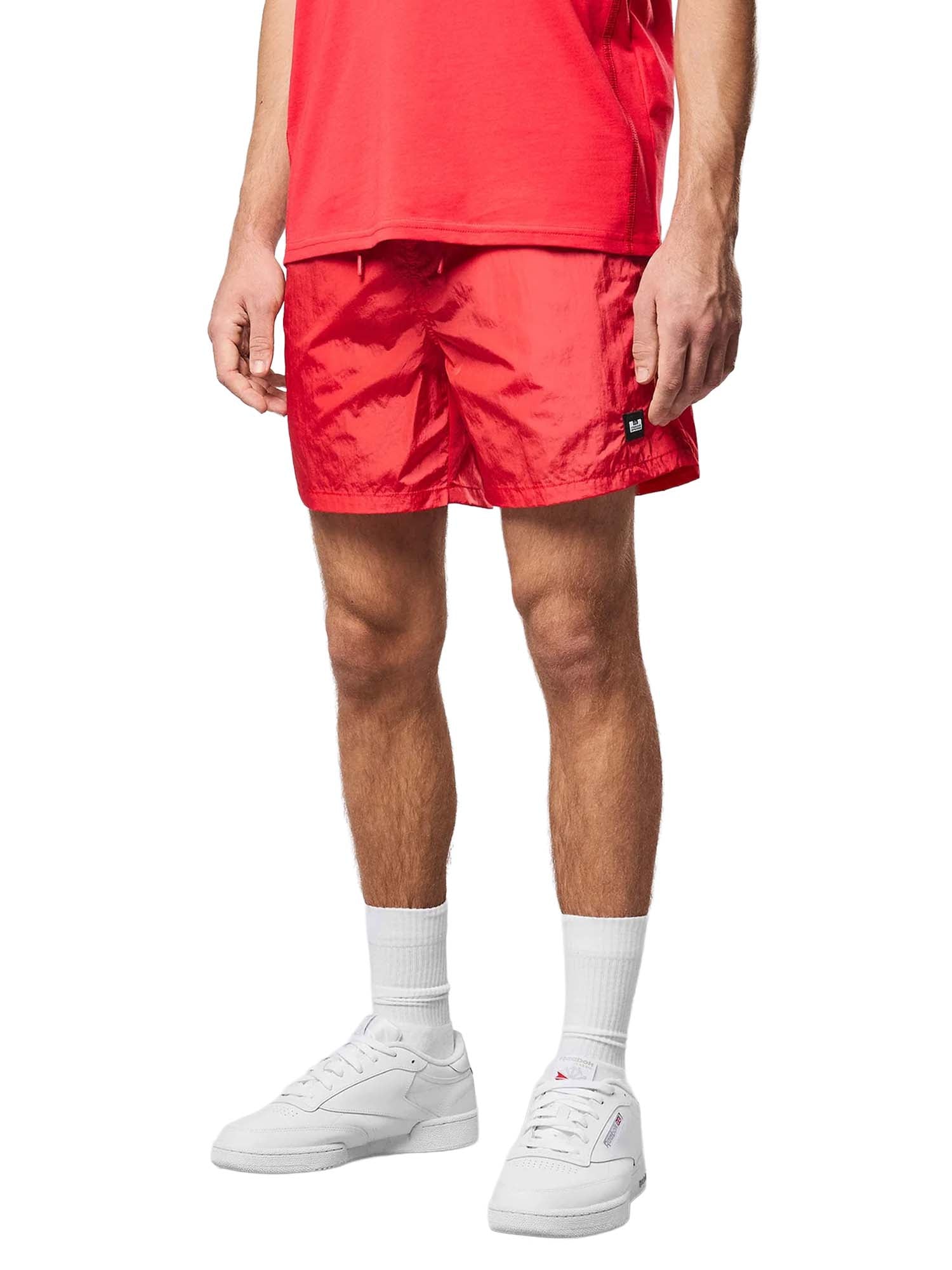 Weekend Offender Pantaloncini da bagno Stacks Rosso
