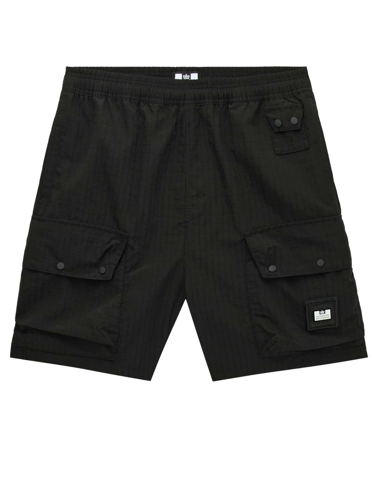 Weekend Offender Zemmouri Cargo Short Nero