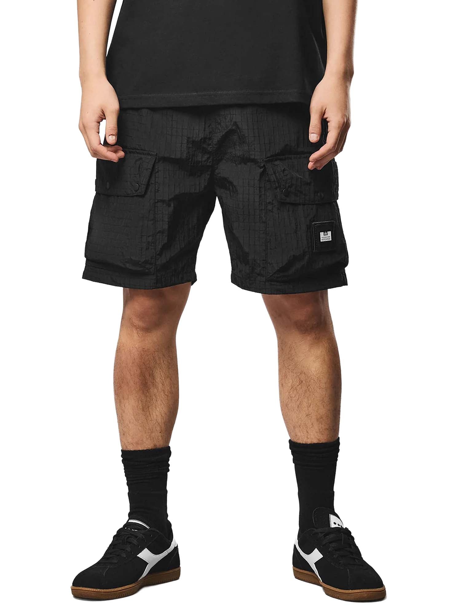 Weekend Offender Zemmouri Cargo Short Nero