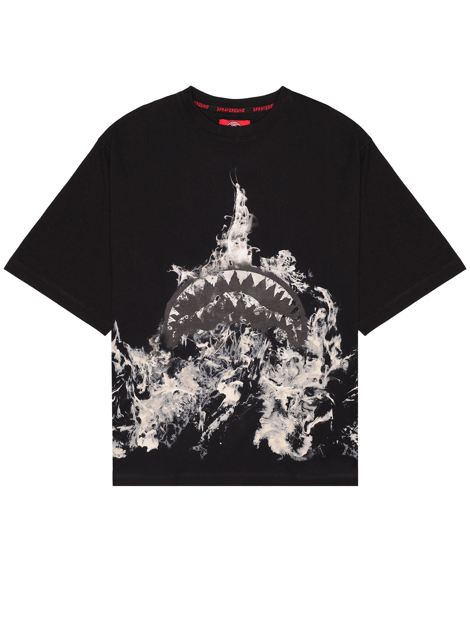 Sprayground T-Shirt Infusione di Inchiostro Ivo Nero