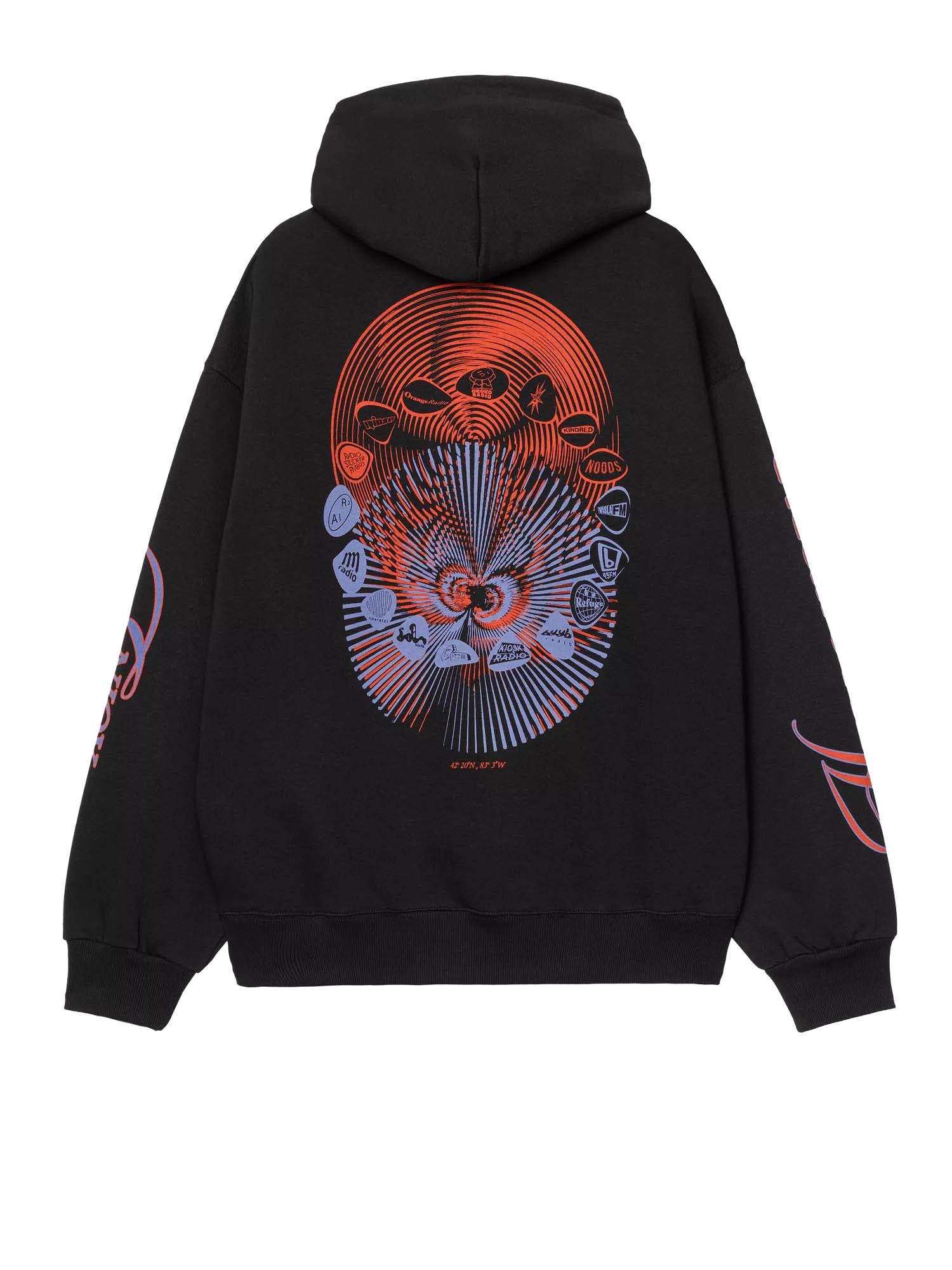 Carhartt Wip Audio Archives WIP Hooded Sweatshirt Nero
