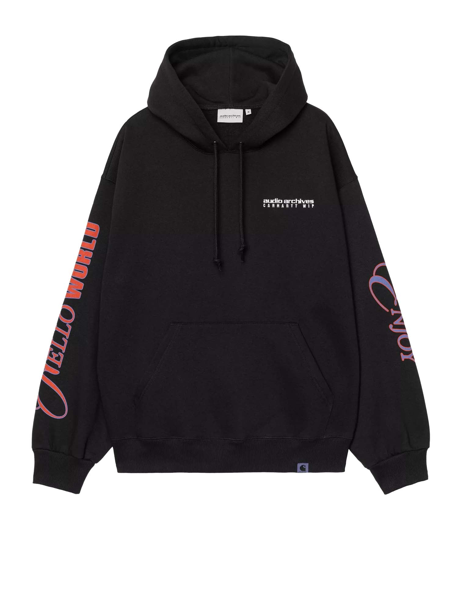 Carhartt Wip Audio Archives WIP Hooded Sweatshirt Nero