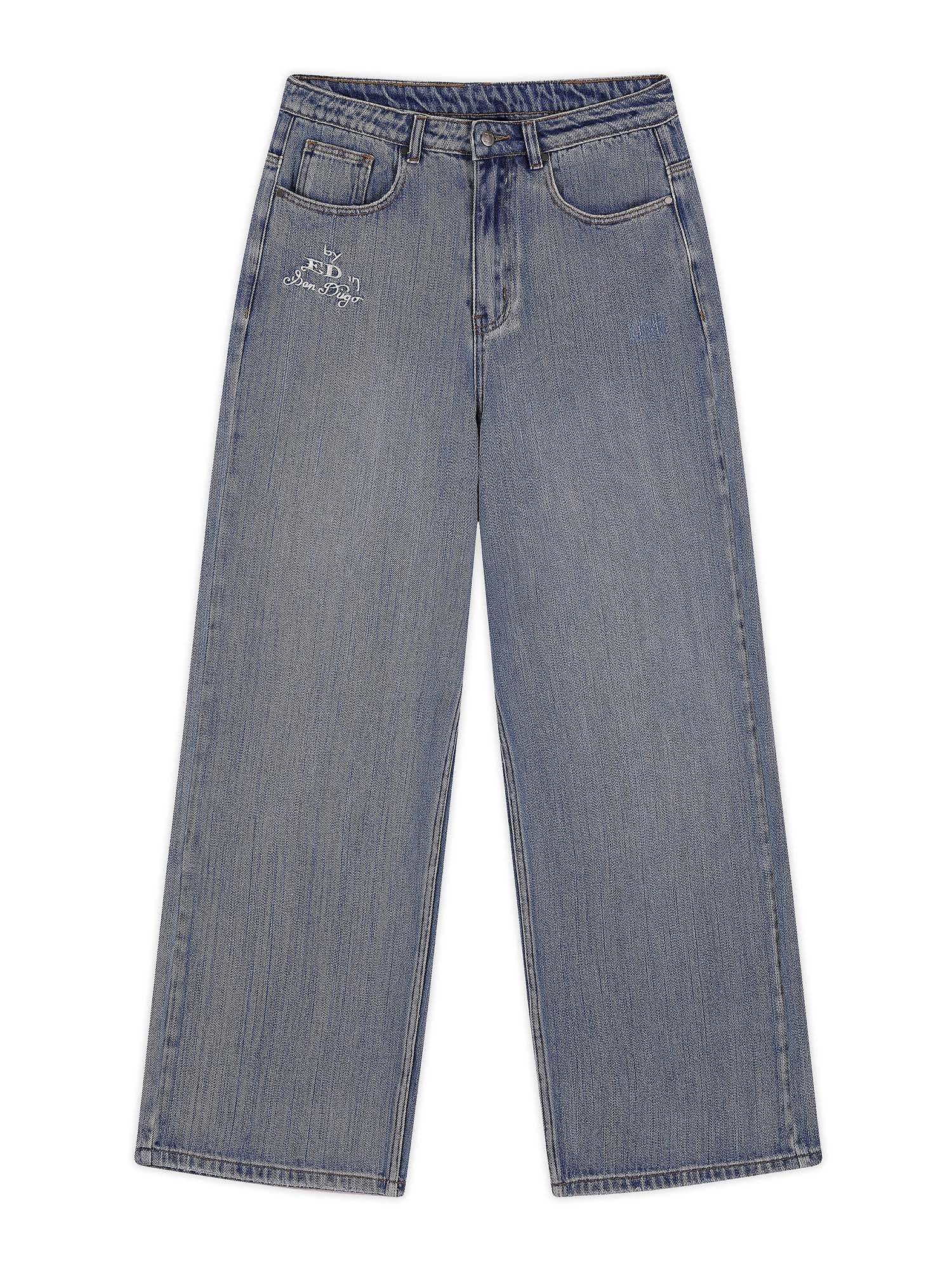 Ed Hardy Jeans Embroidered Angel Xxtra Fit Blu