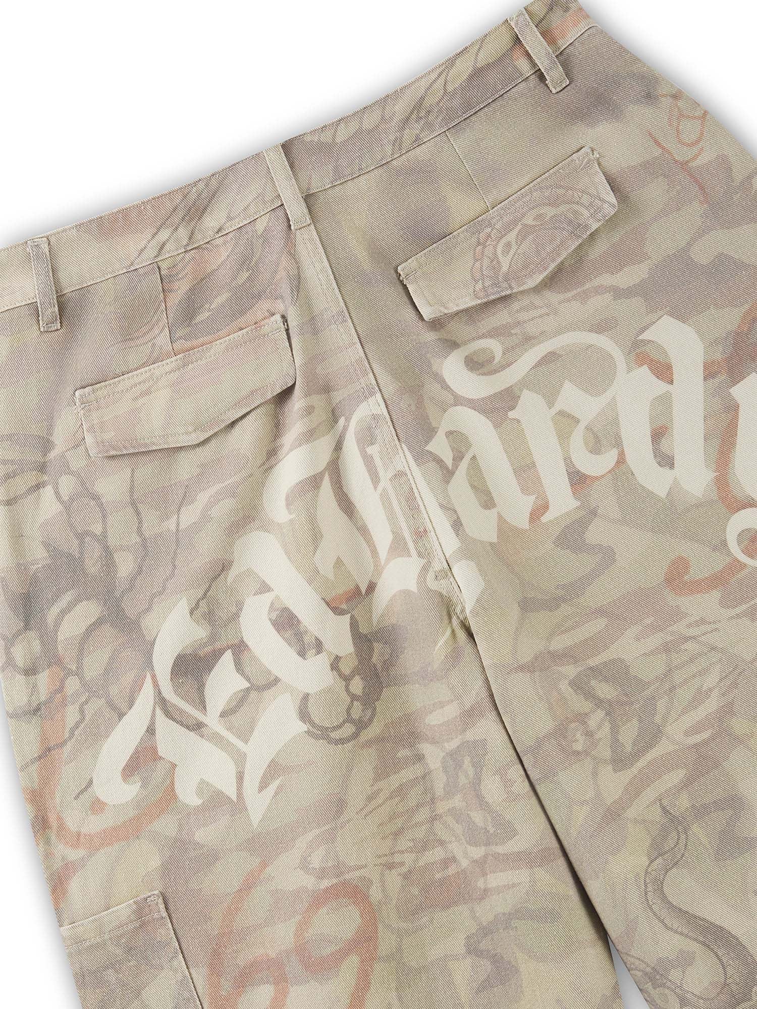 Ed Hardy Pantaloni Ed Hardy Camo Balloon Cargo Beige