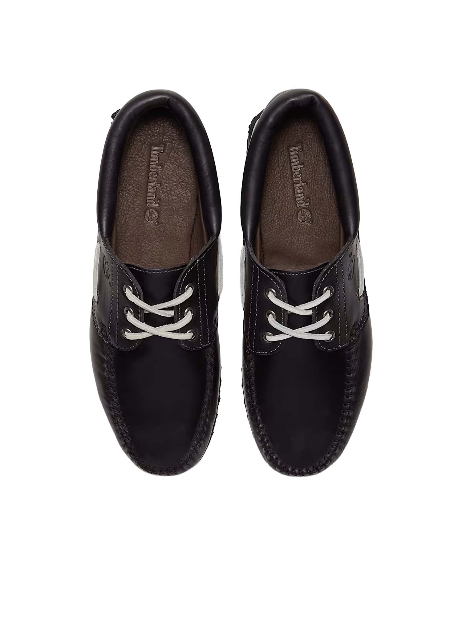 Timberland Scarpa da Barca Timberland® Road Trip 3-Eye Lug Handsewn da Uomo Nero