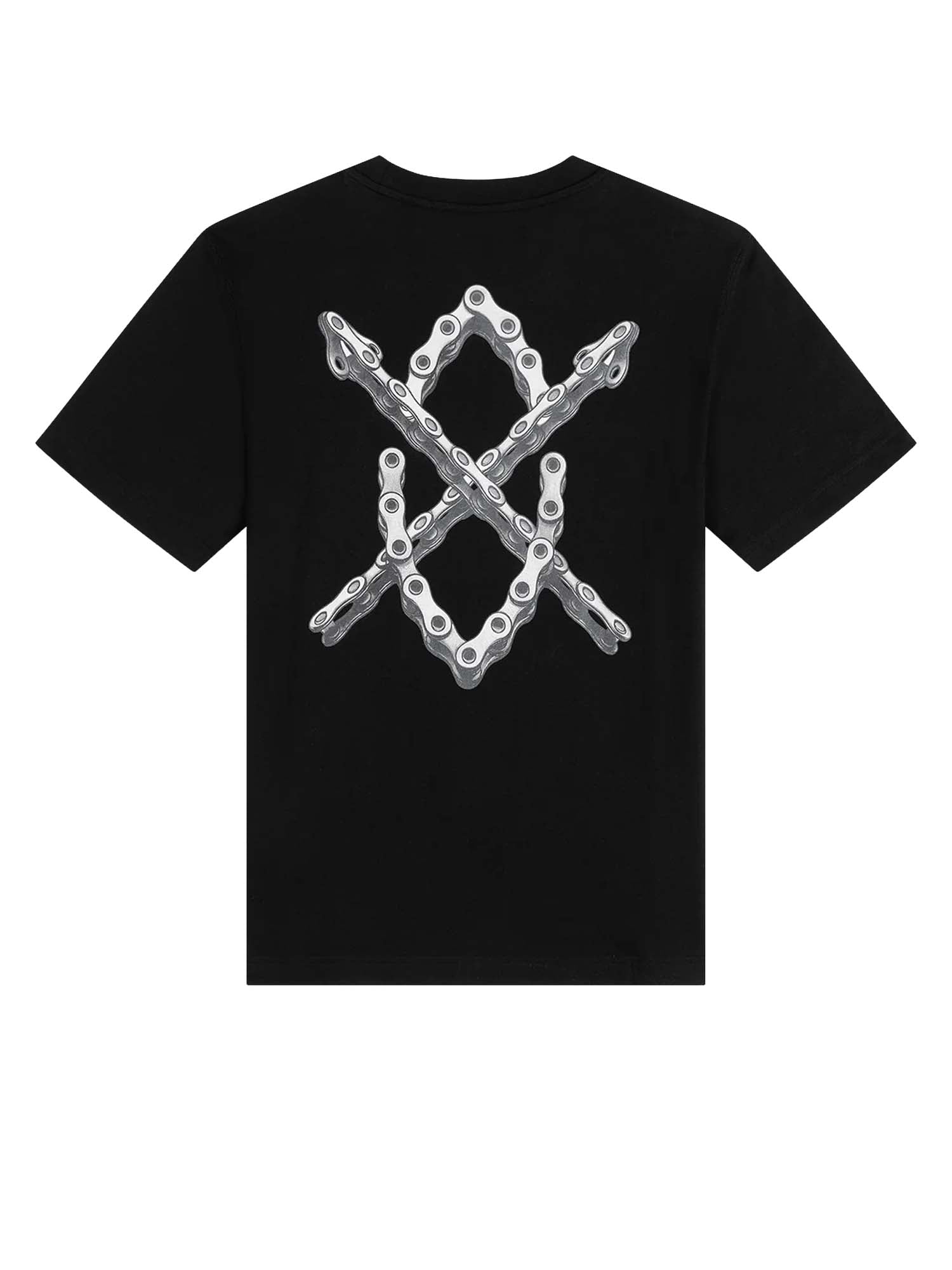 Daily Paper T-Shirt Chain Shield Nero