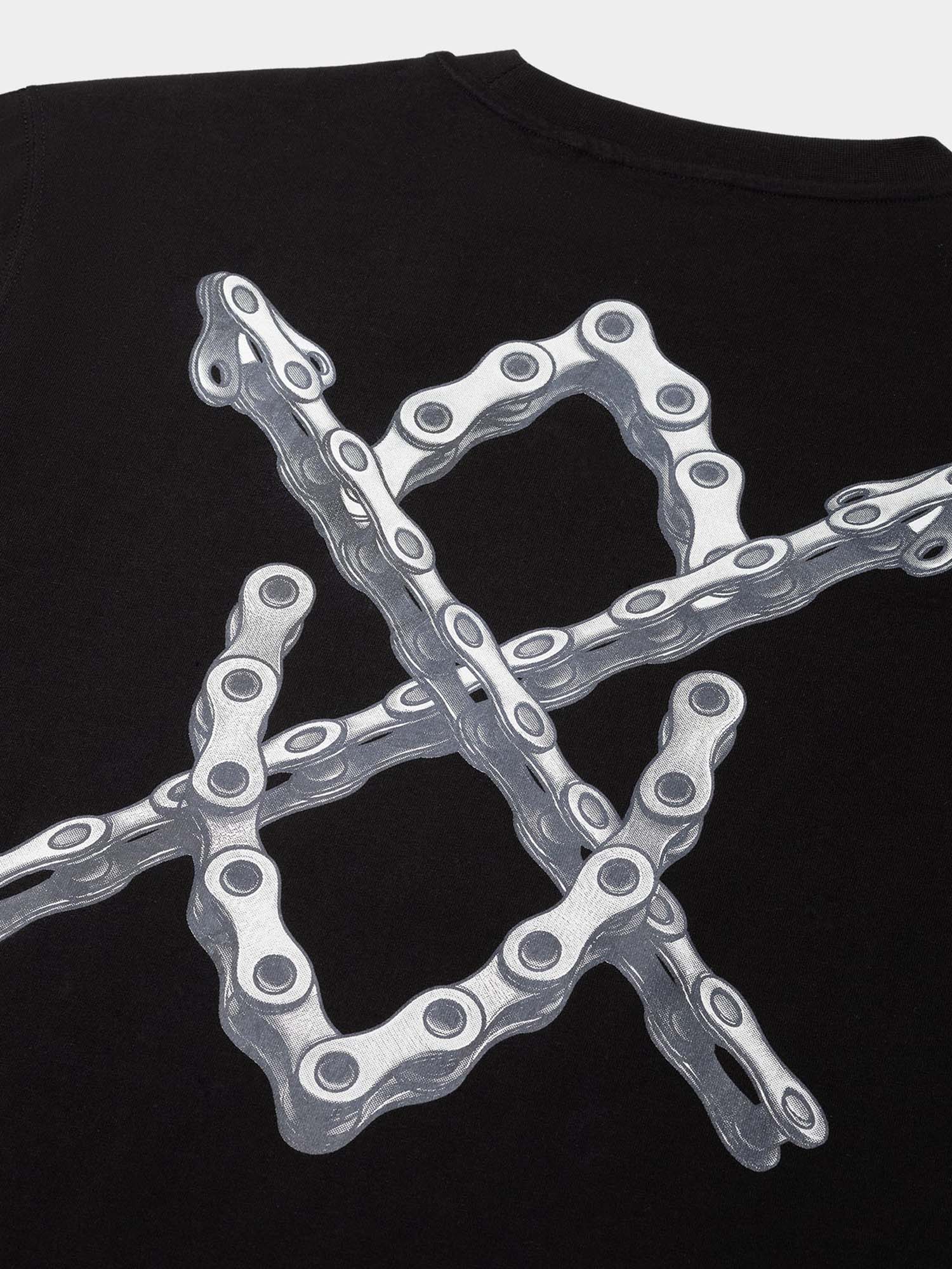 Daily Paper T-Shirt Chain Shield Nero