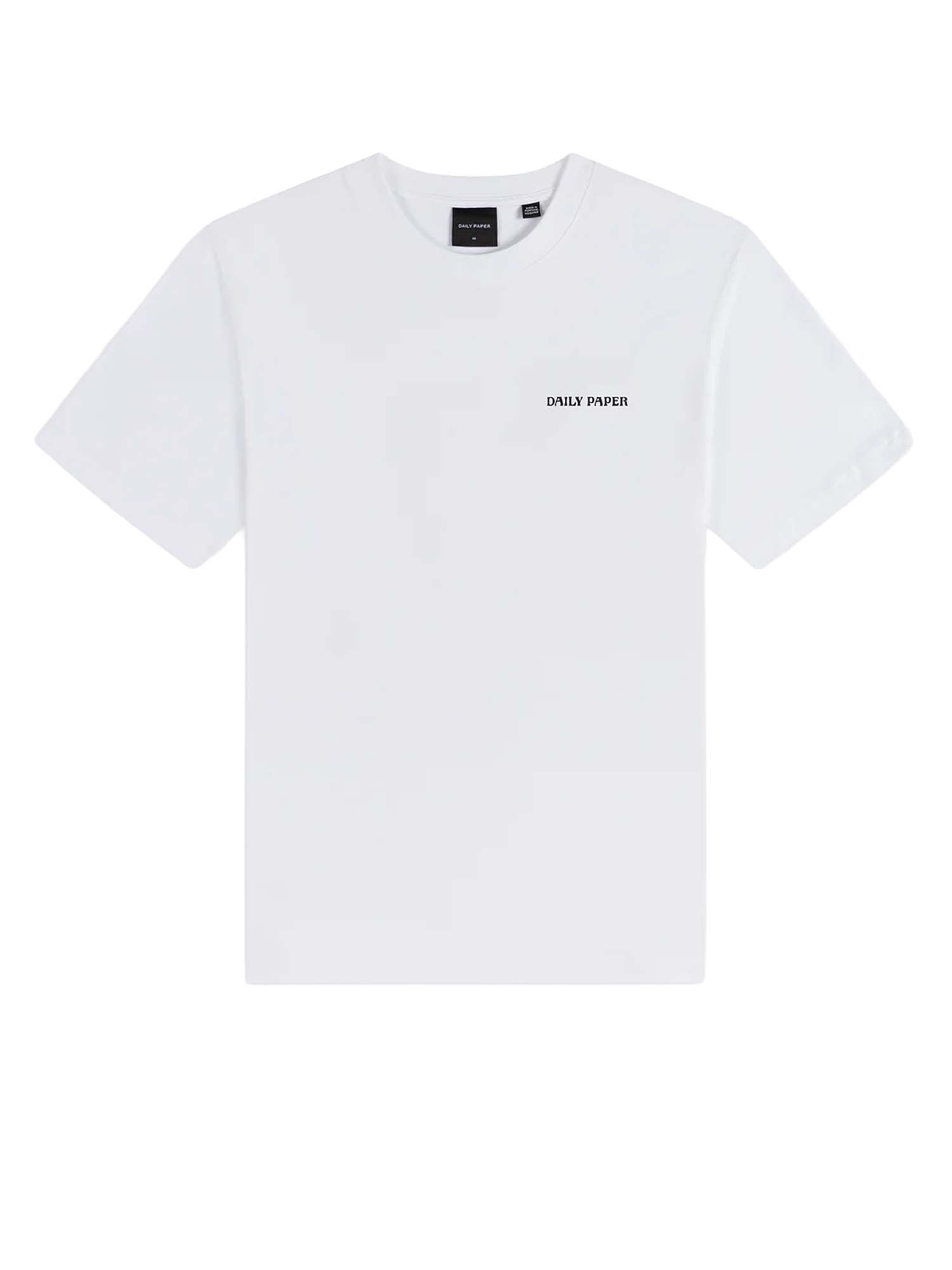 Daily Paper T-Shirt Chain Shield Bianco