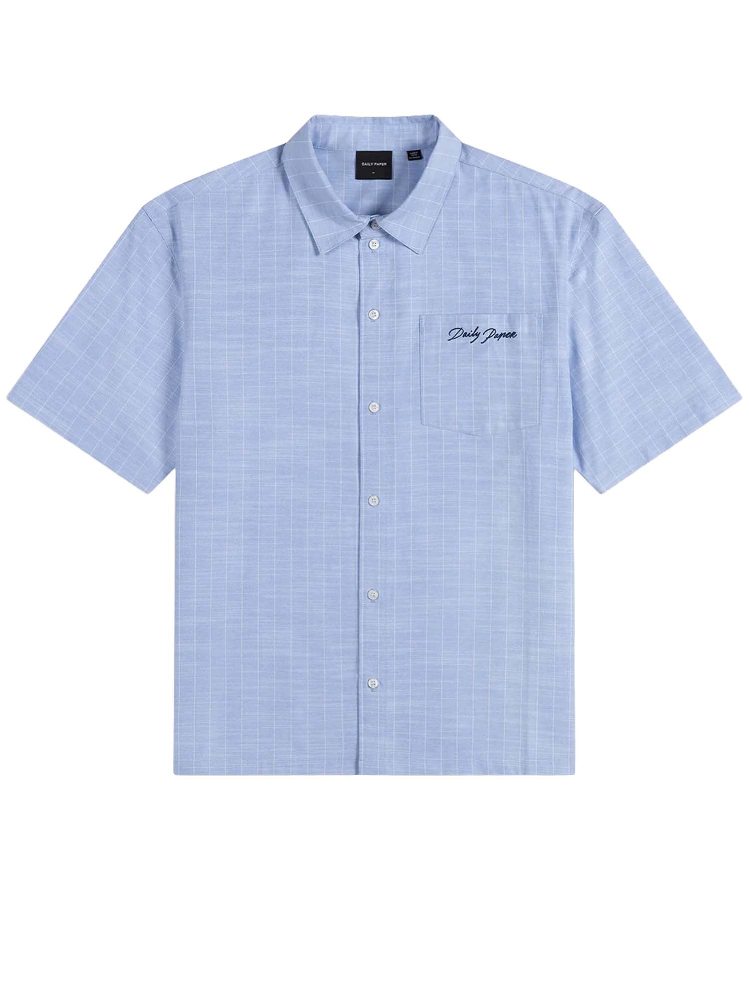 Daily Paper Script Shirt Blu