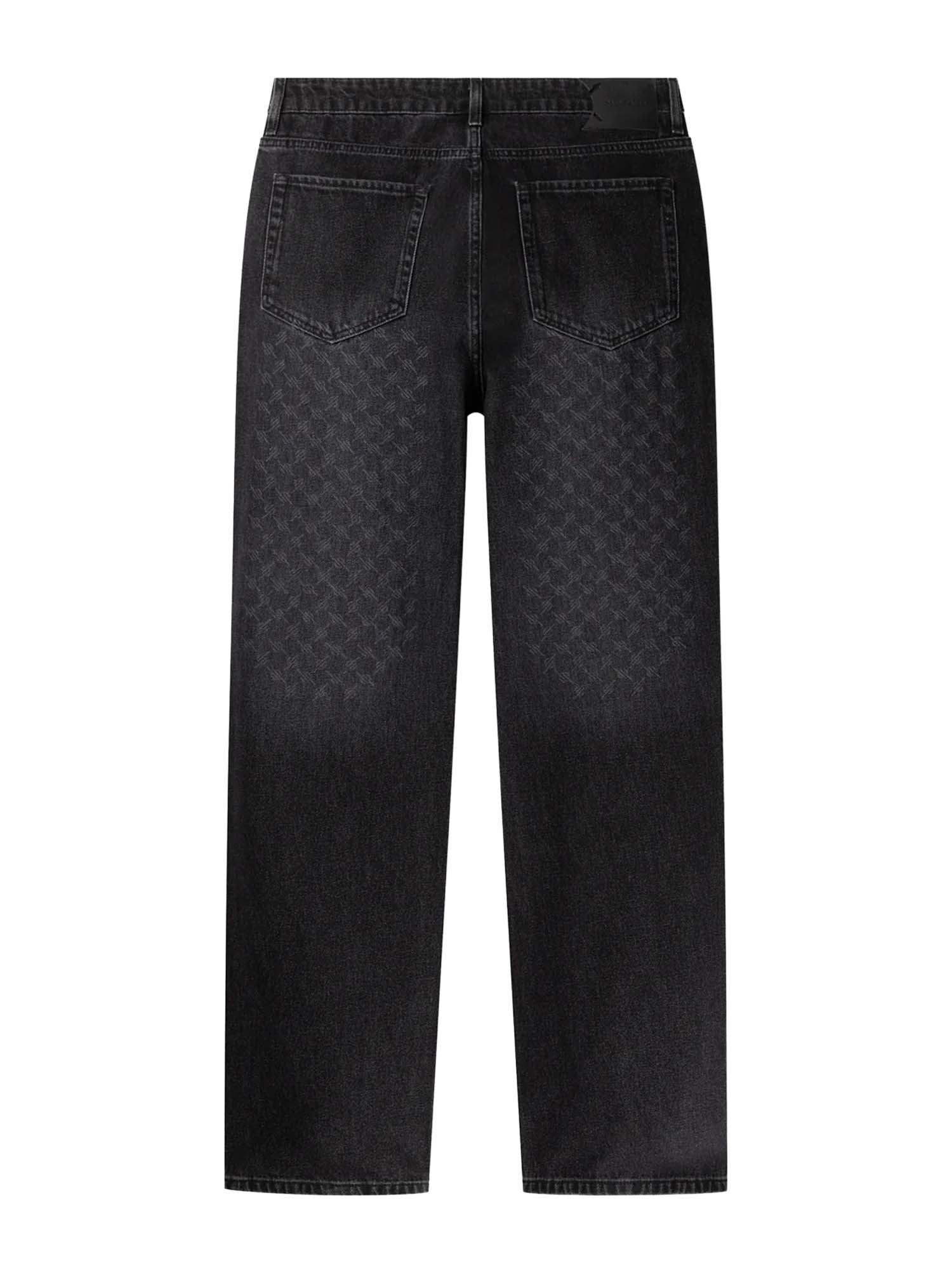Daily Paper Jeans Black Amba Monogram Nero