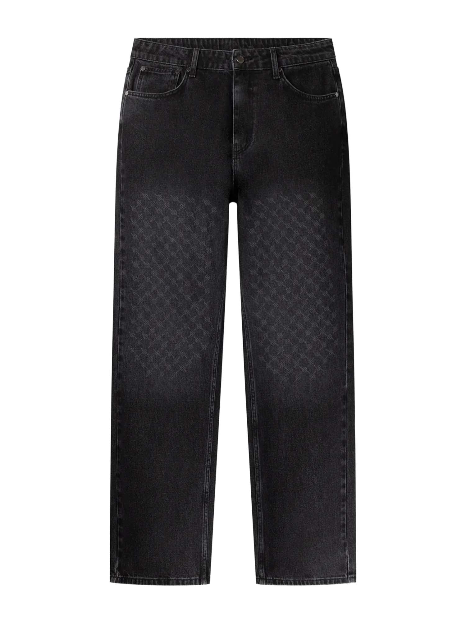 Daily Paper Jeans Black Amba Monogram Nero