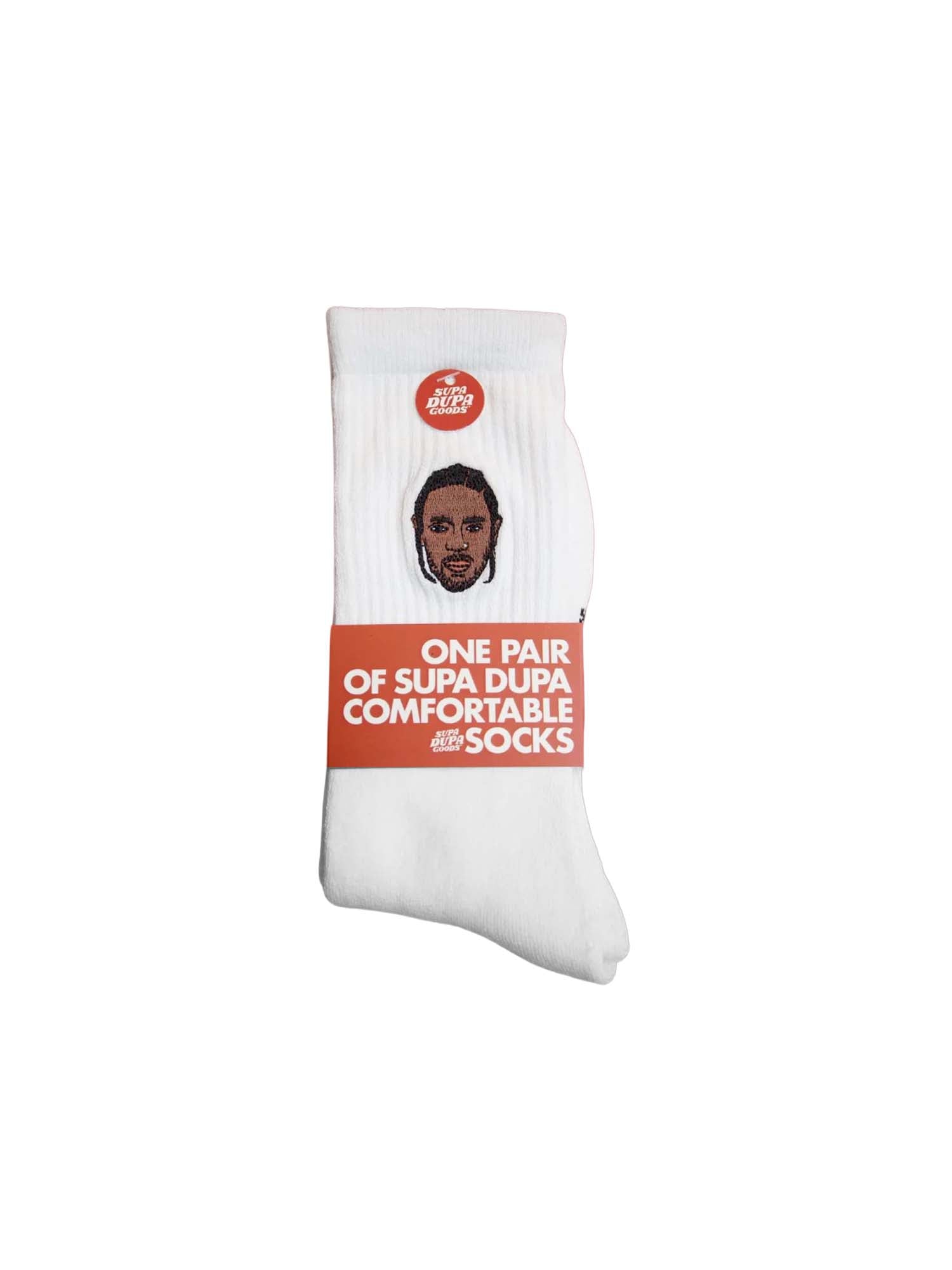 Supa Dupa Goods Calze Kendrick Bianco