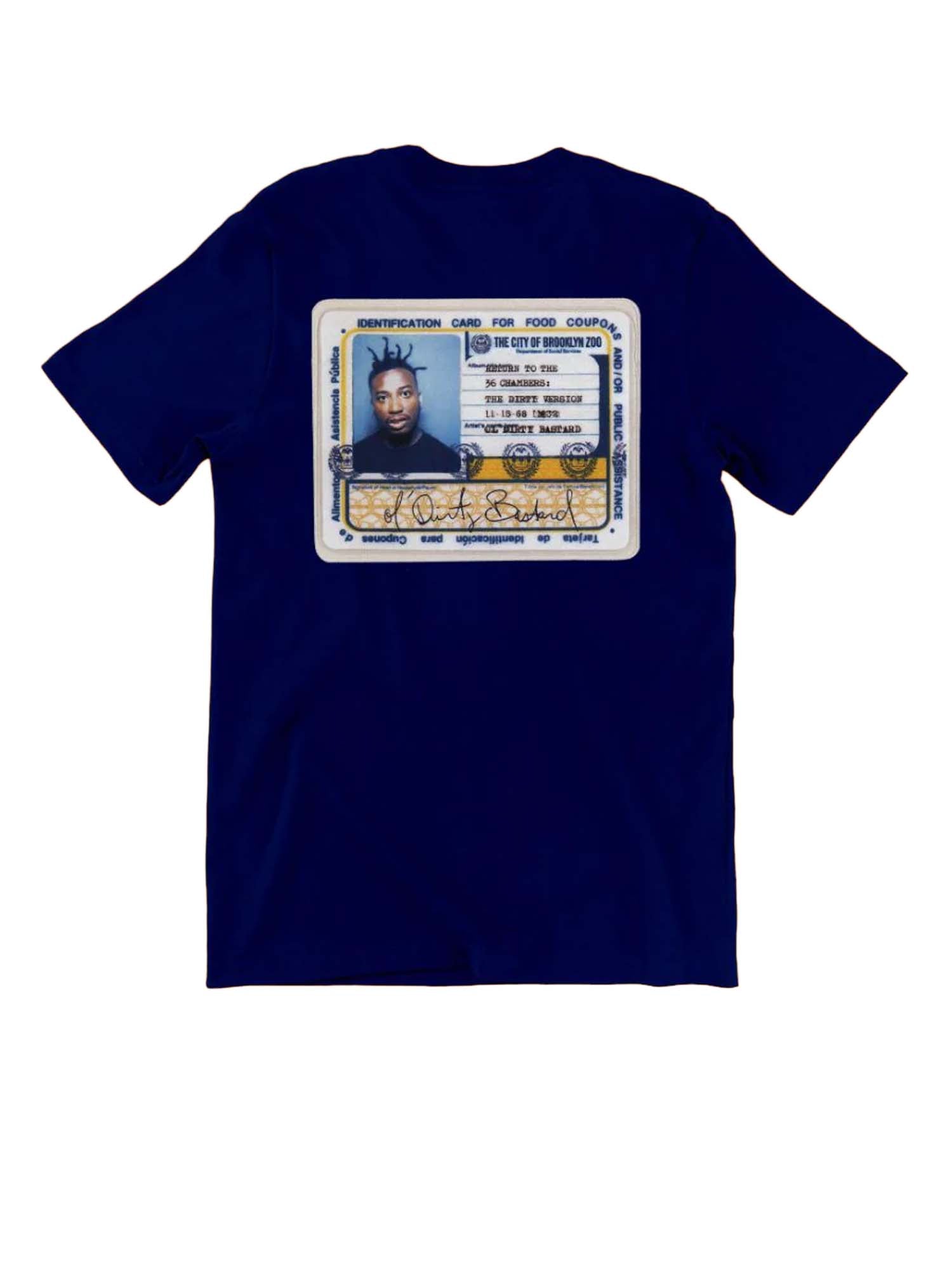Supa Dupa Goods T-Shirt Ol' Dirty Bastard ID Blu