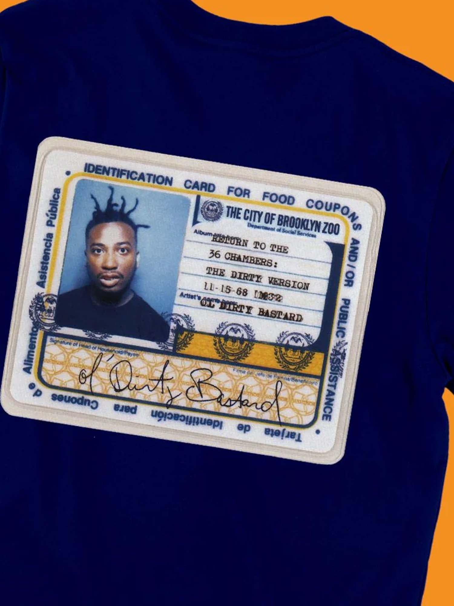 Supa Dupa Goods T-Shirt Ol' Dirty Bastard ID Blu