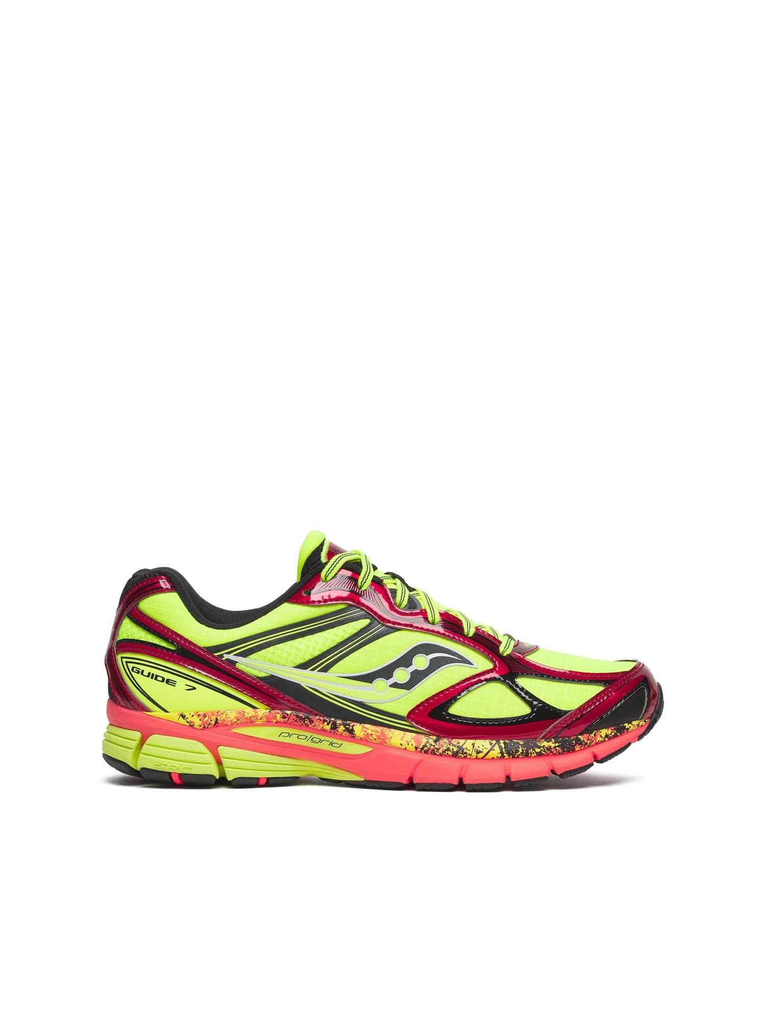 Saucony Scarpe ProGrid Guide 7 High Octane Giallo