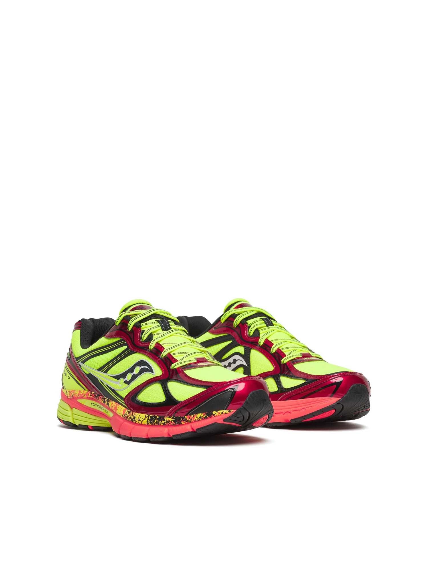 Saucony Scarpe ProGrid Guide 7 High Octane Giallo