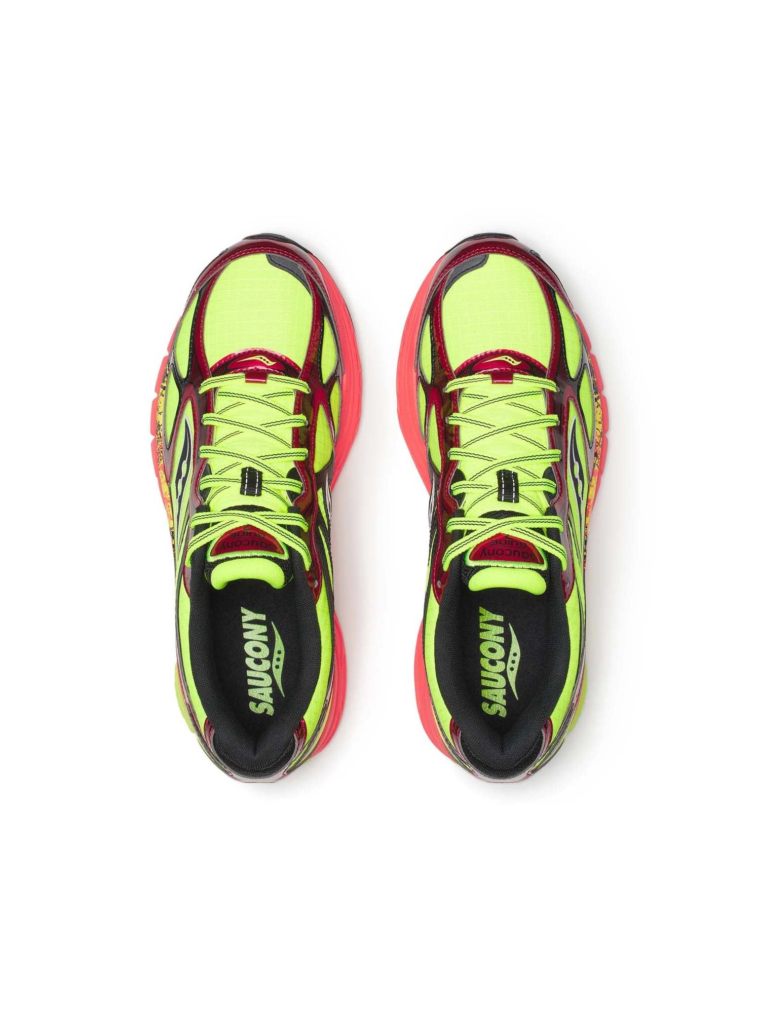 Saucony Scarpe ProGrid Guide 7 High Octane Giallo