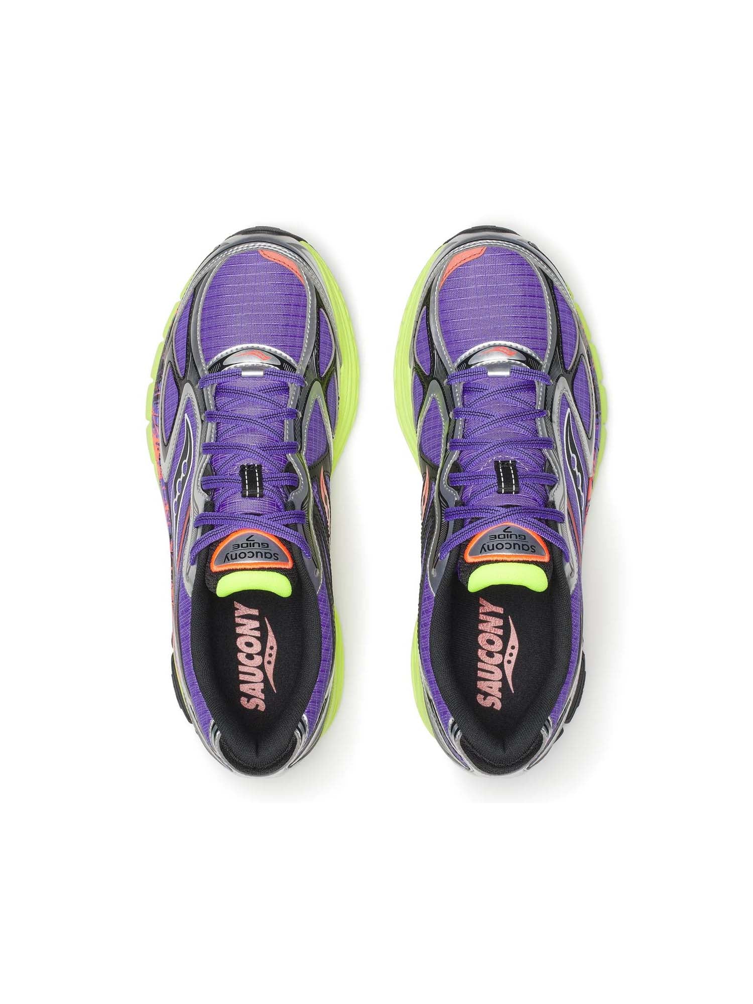Saucony Scarpe ProGrid Guide 7 High Octane Viola