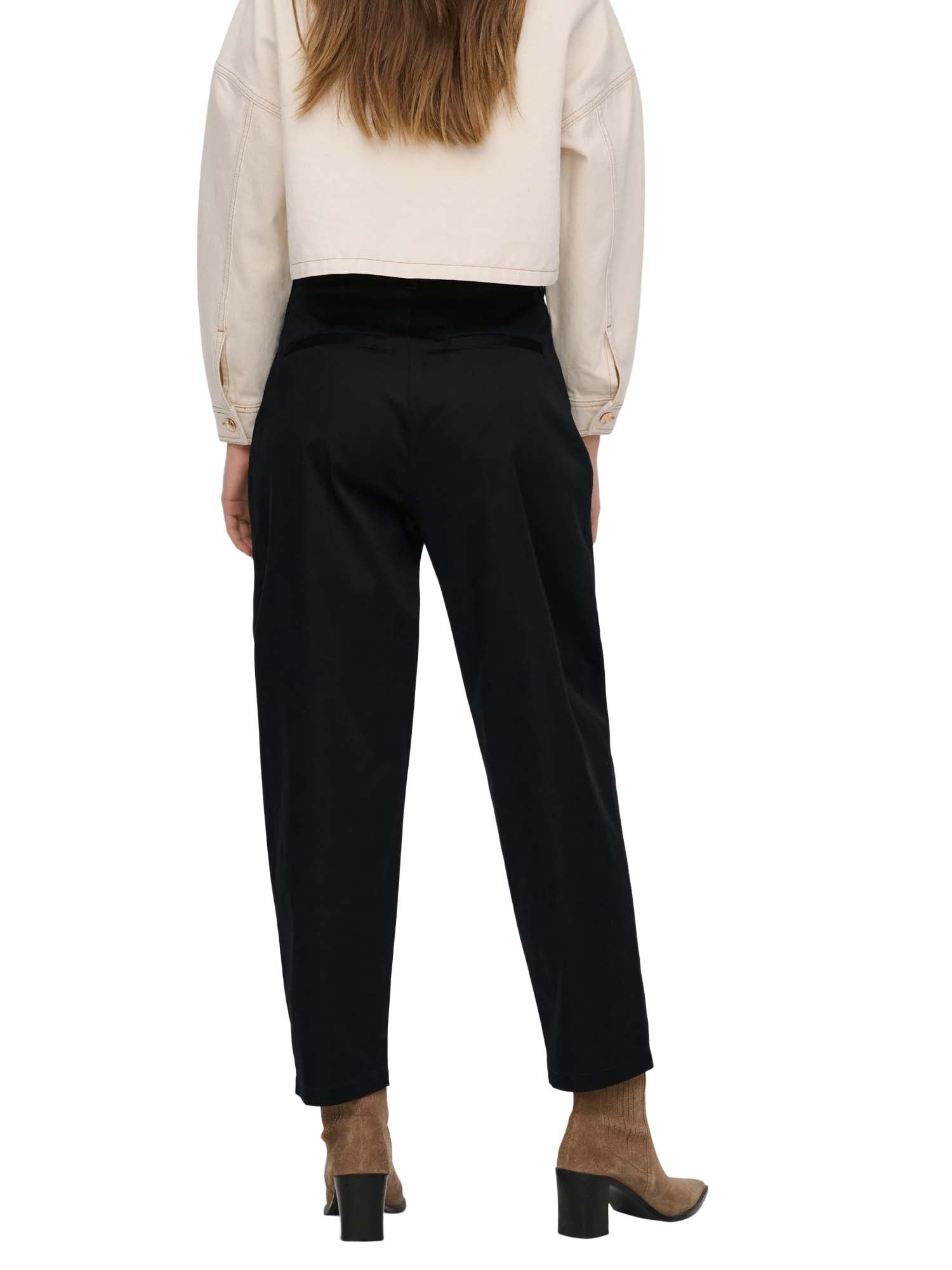 Only Pantaloni Chino Onlcasil Barrel Fit Nero