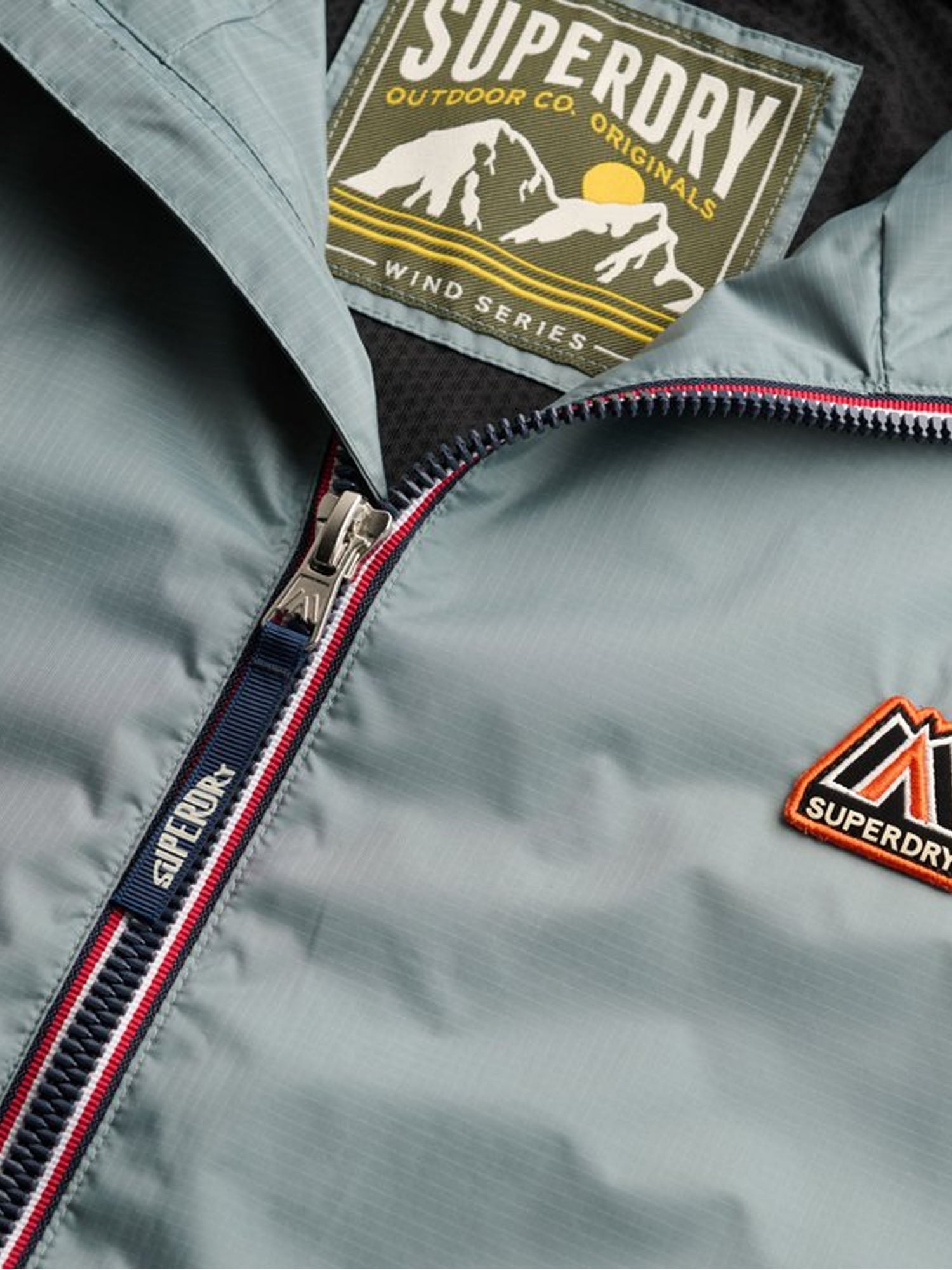 Superdry Giacca Windbreaker Essential Grigio