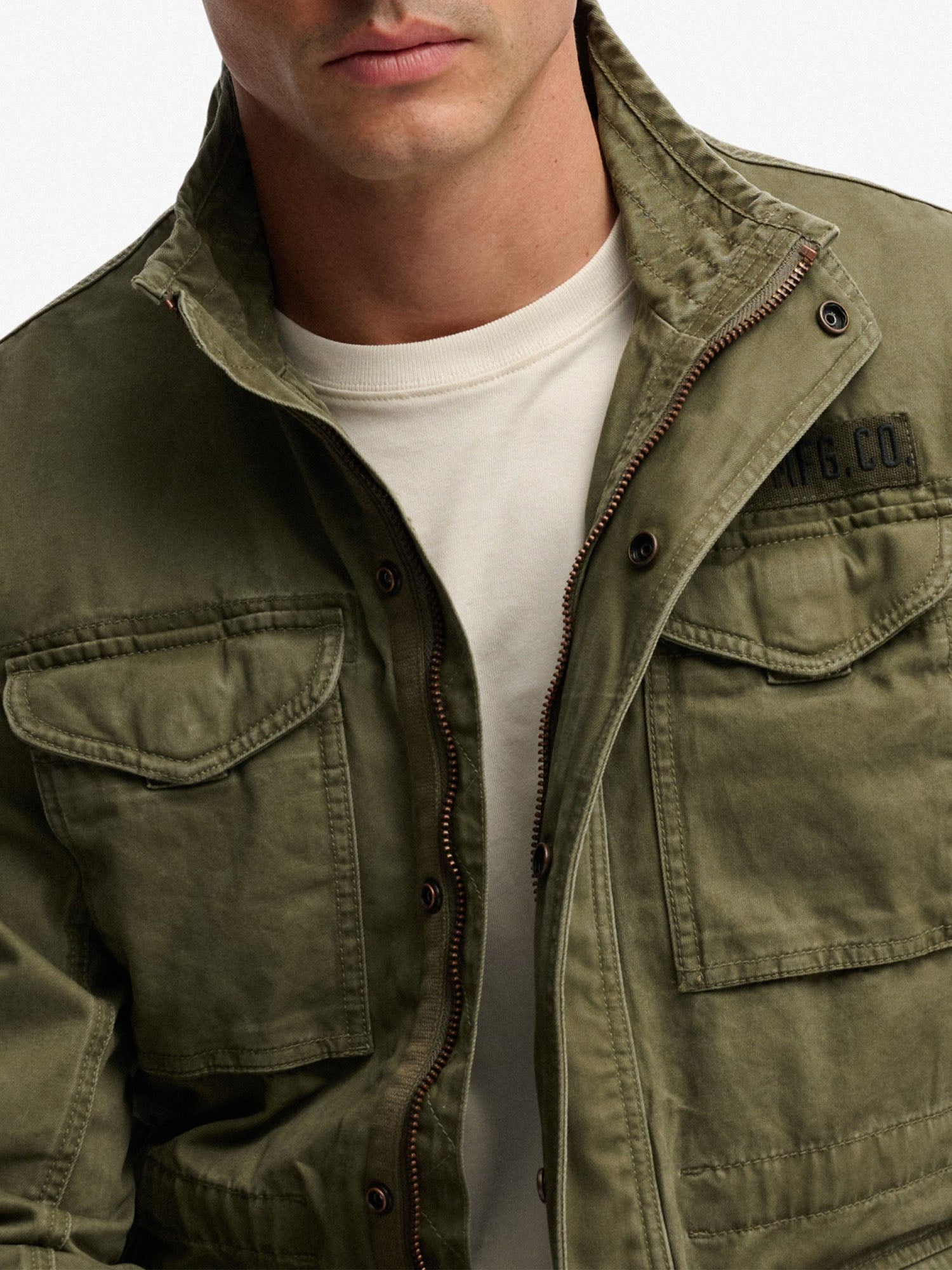 Superdry Giacca Militare M65 Verde