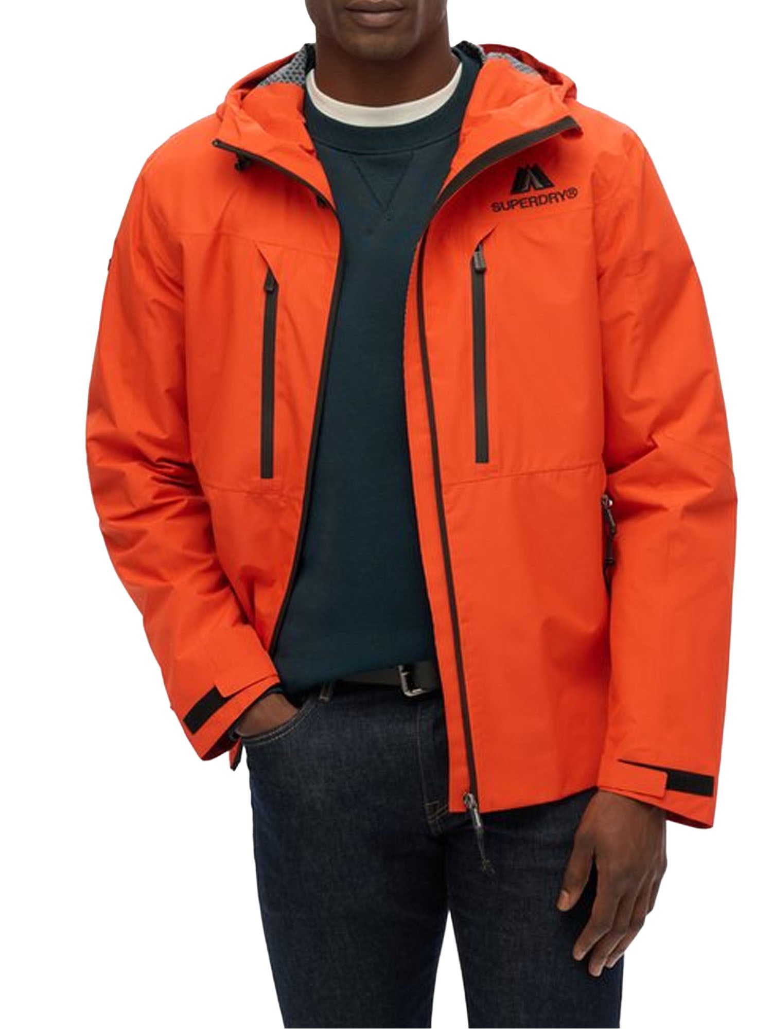 Superdry Giacca impermeabile Arancione