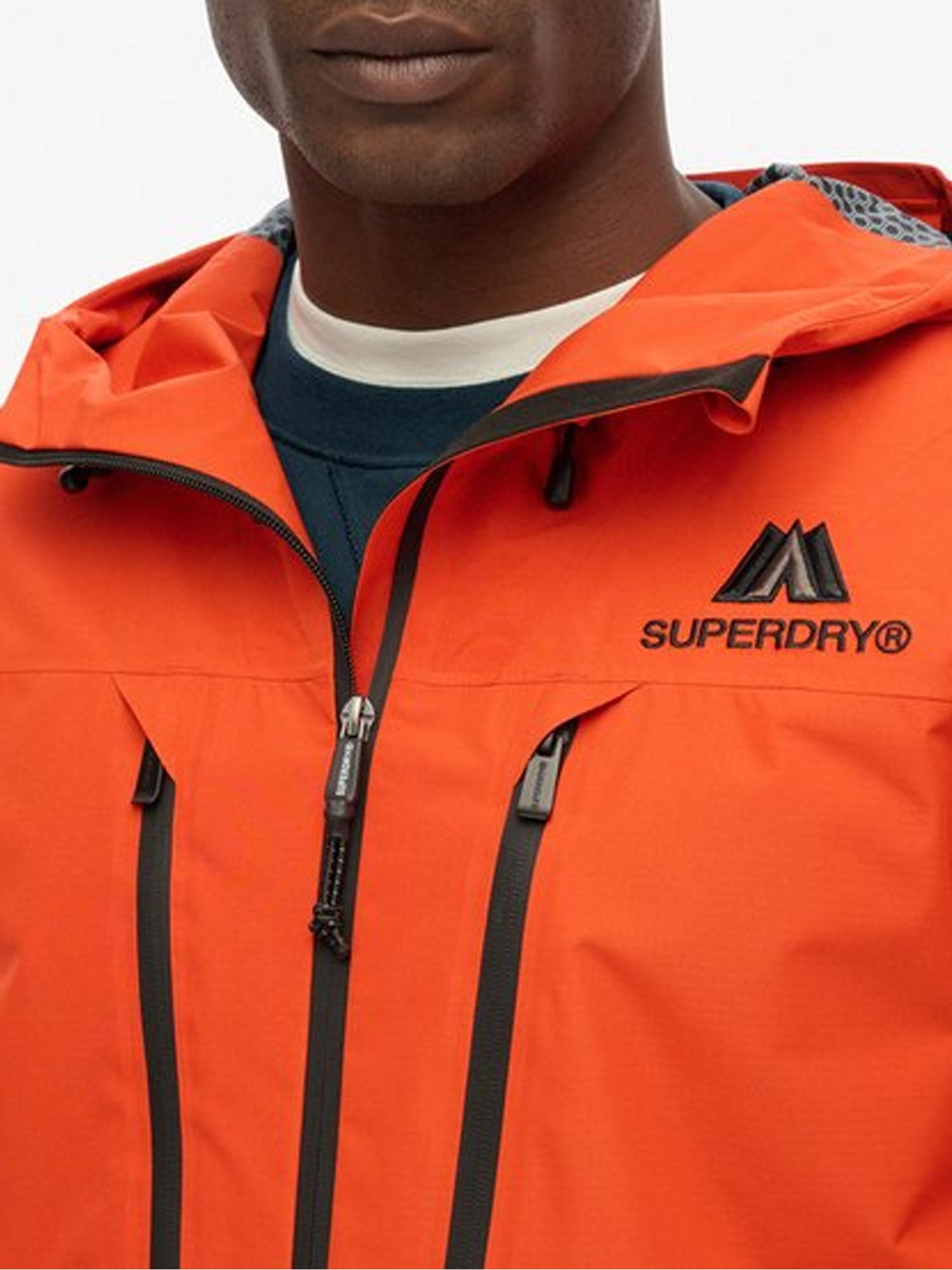 Superdry Giacca impermeabile Arancione
