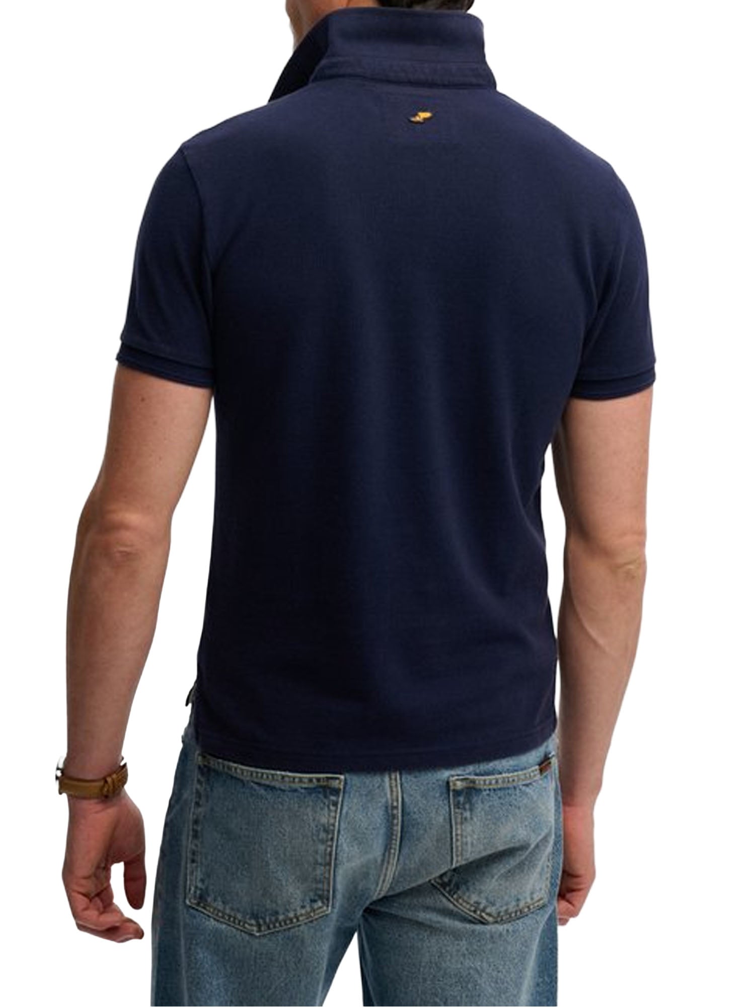 Superdry Polo Piqué Classica Blu