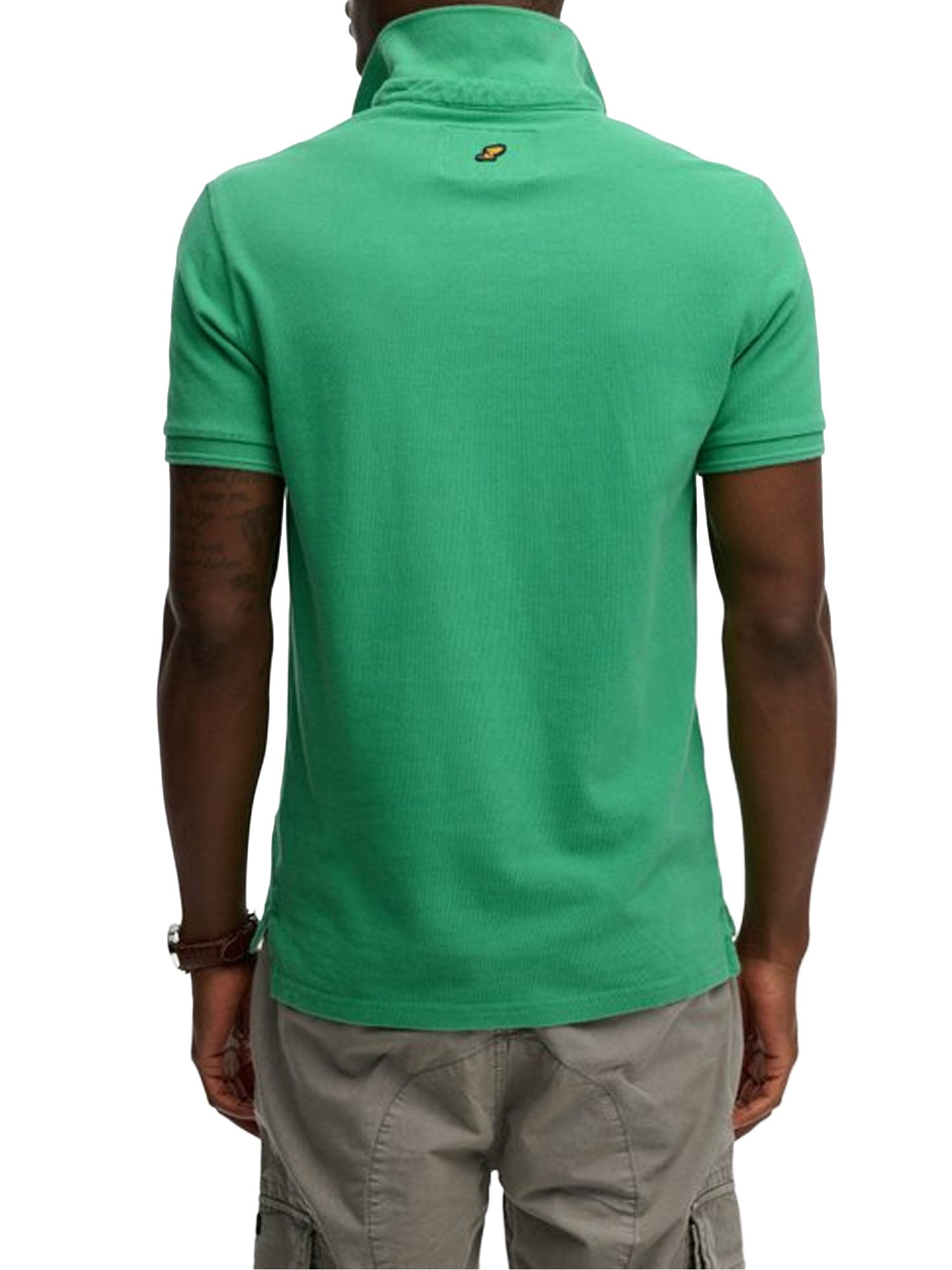 Superdry Polo Piqué Classica Verde