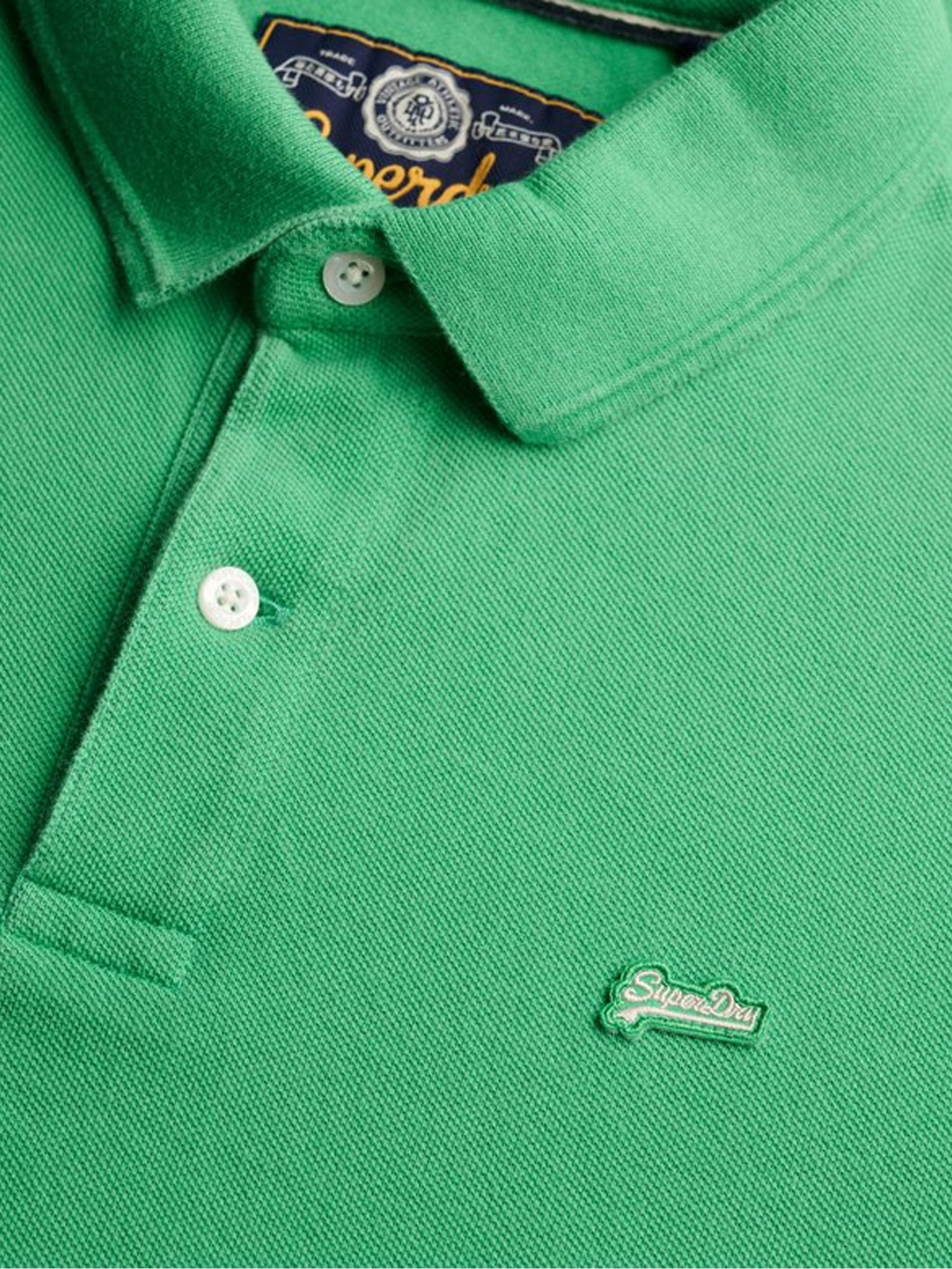 Superdry Polo Piqué Classica Verde