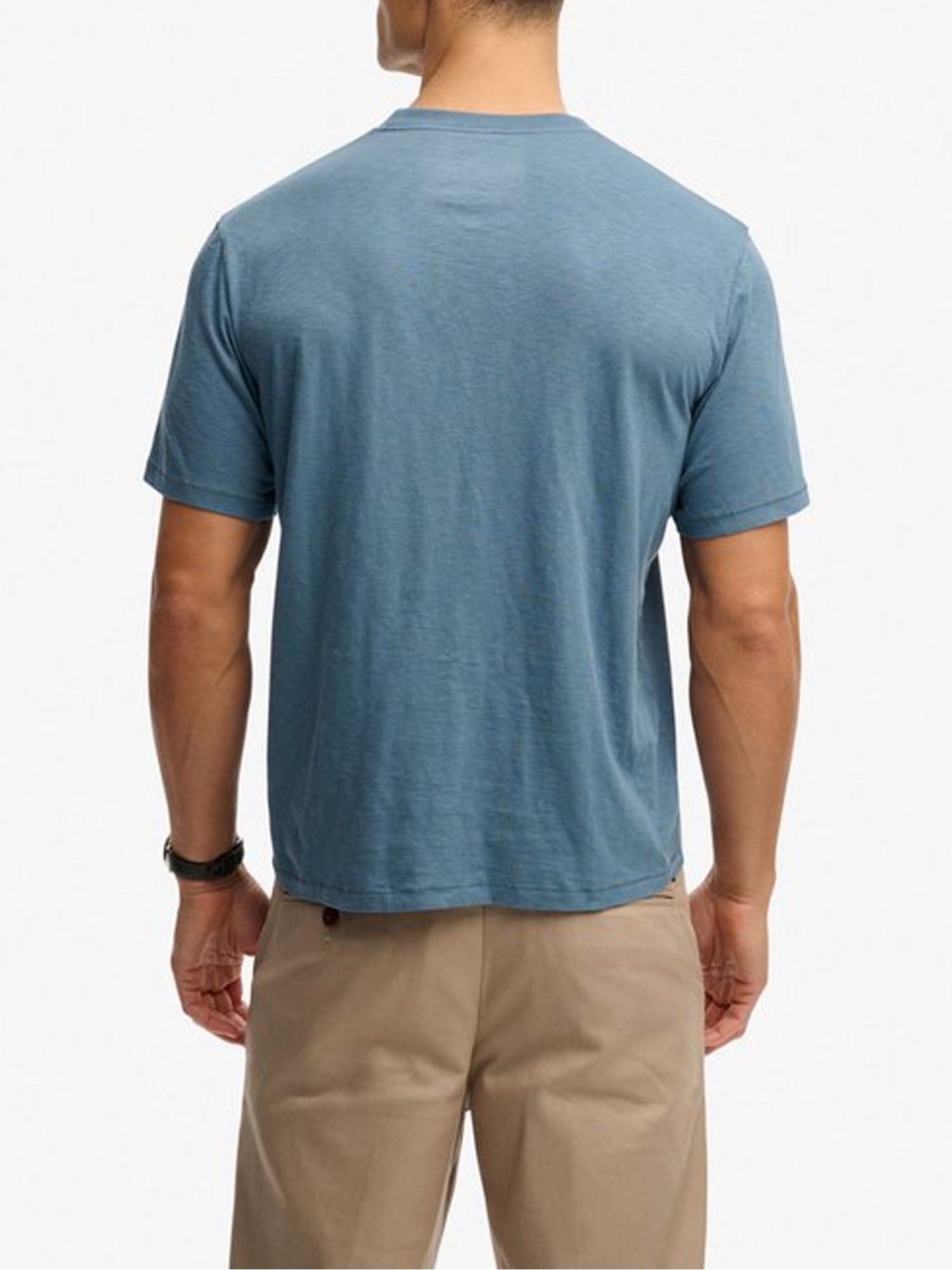 Superdry T-shirt con Tasca Grafica The Merchant Store Blu