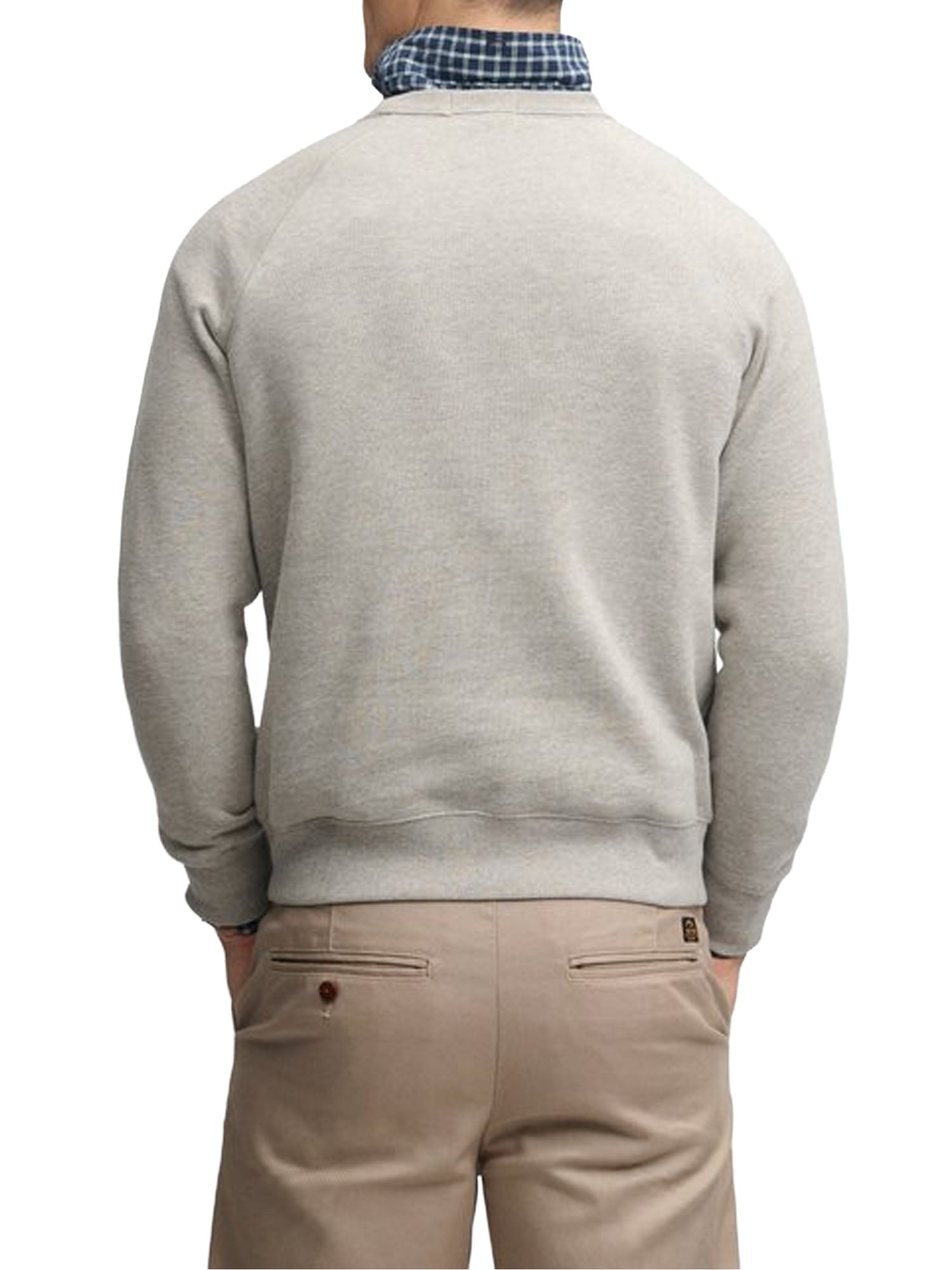 Superdry Felpa con Stampa Vintage The Merchant Store Grigio