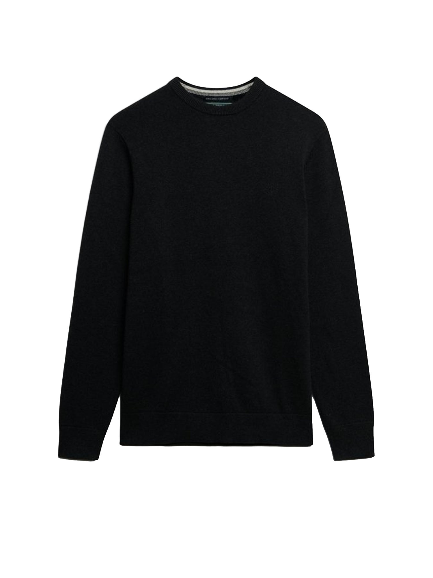 Superdry Maglione in Cotone Essentials Grigio