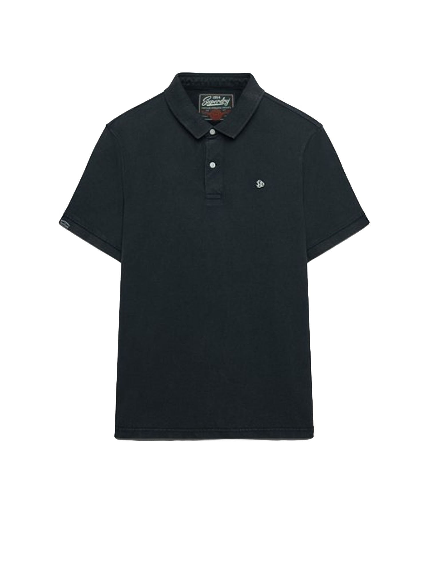 Superdry Polo Vintage Destroy Blu