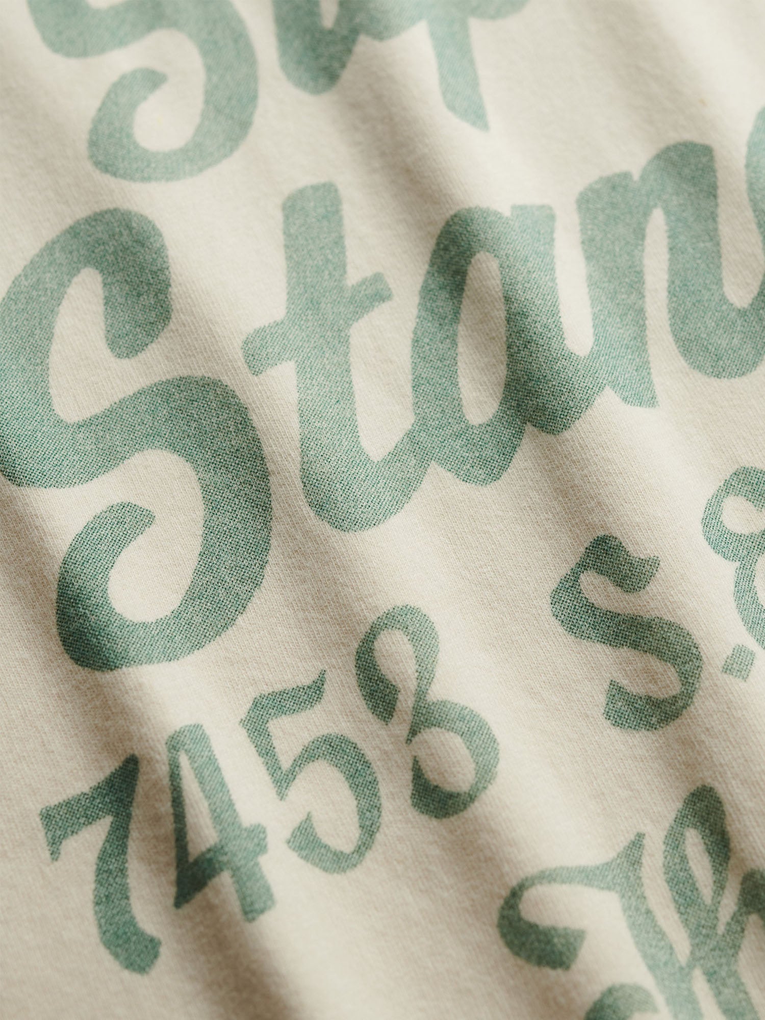 Superdry T-shirt Industry Worker Vestibilità Comoda Beige