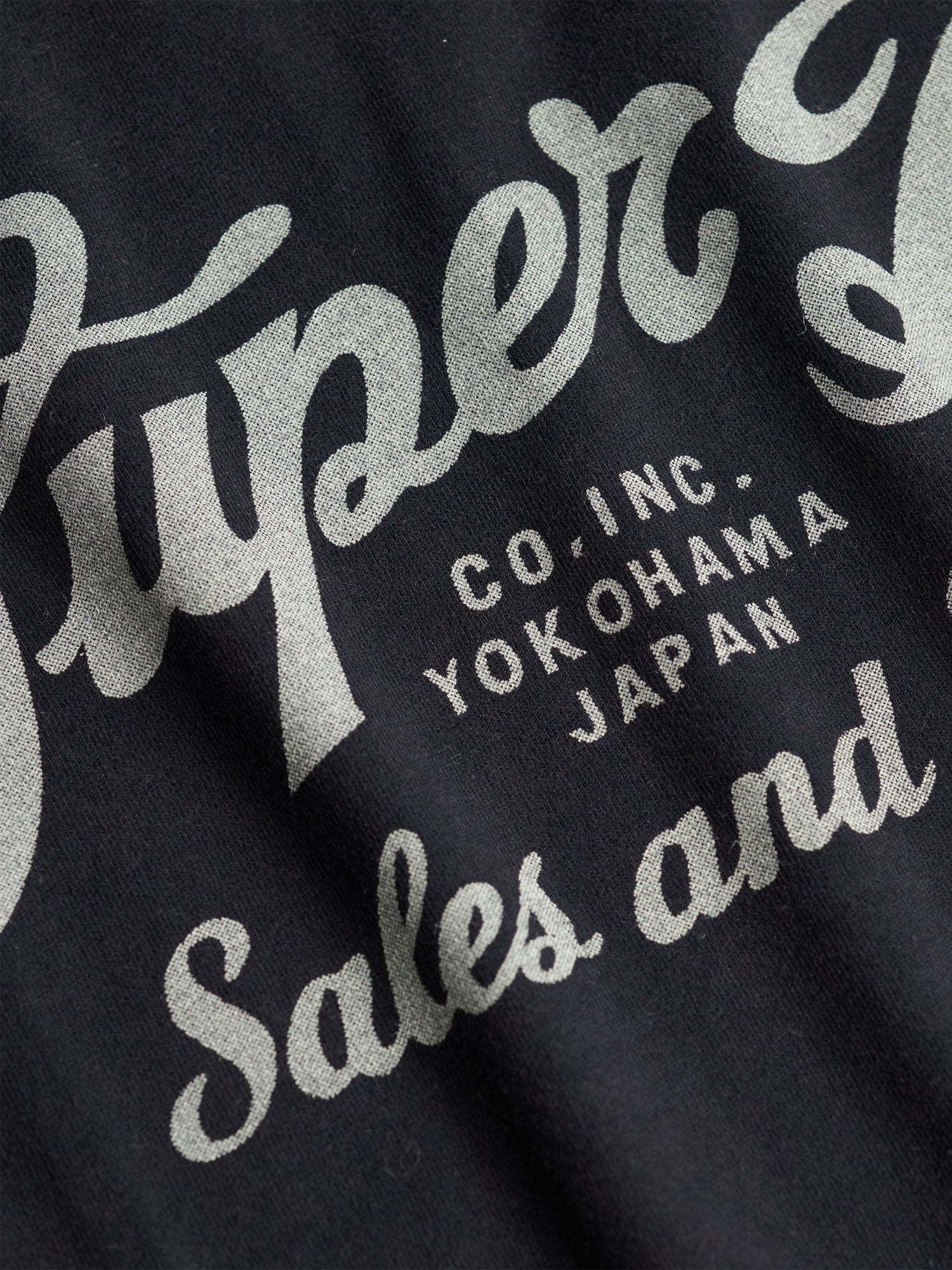 Superdry T-shirt Industry Worker Vestibilità Comoda Blu