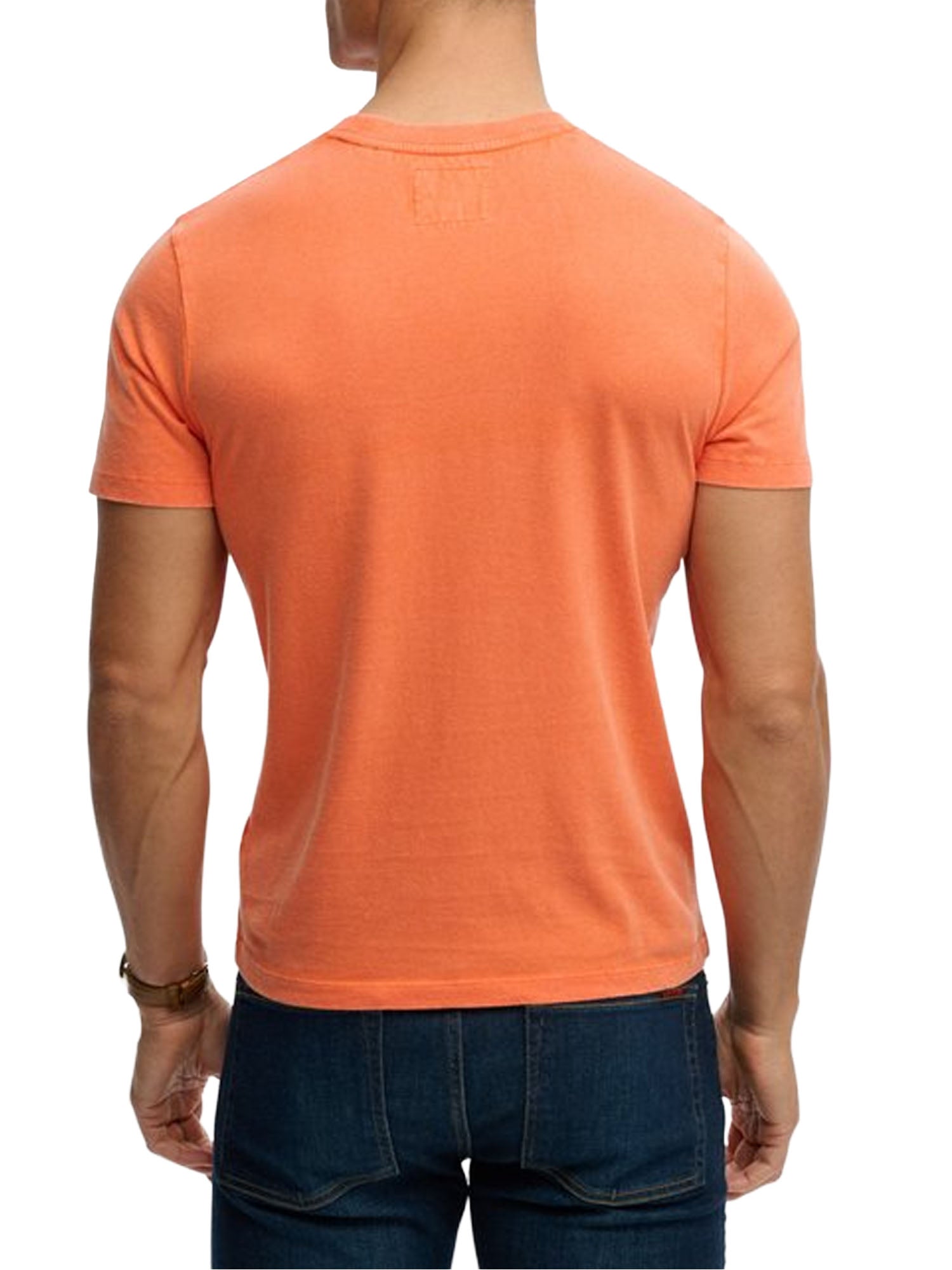 Superdry T-shirt Industry Worker Vestibilità Comoda Arancione