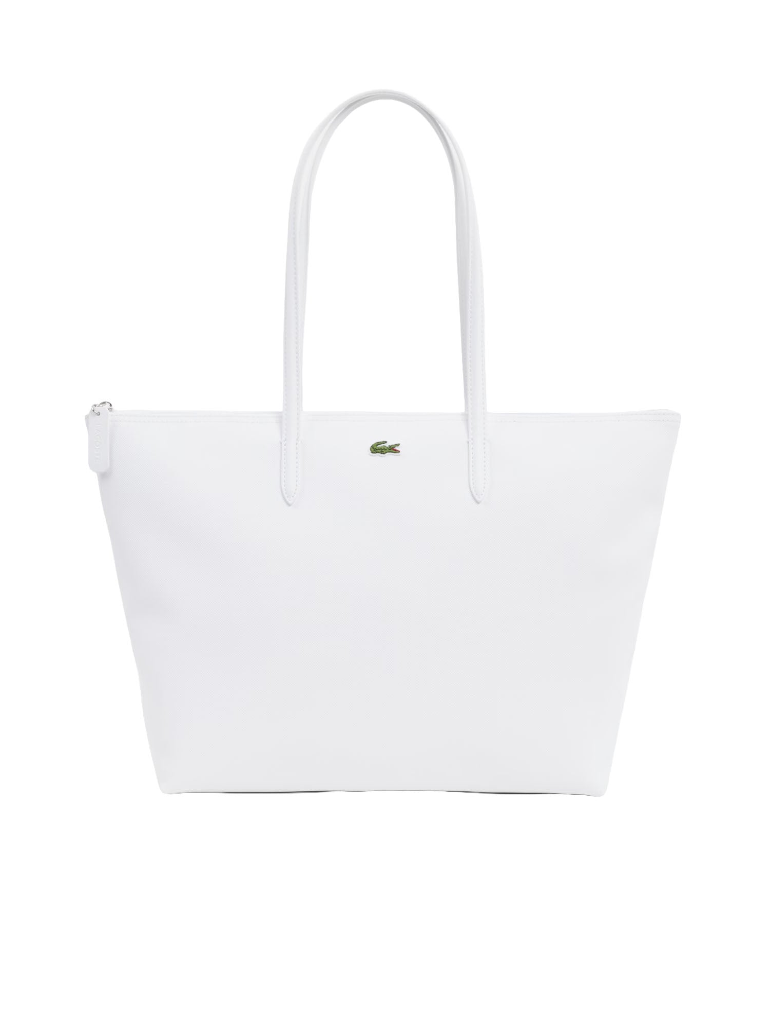 Lacoste Shopping bag grande L.12.12 Concept Bianco