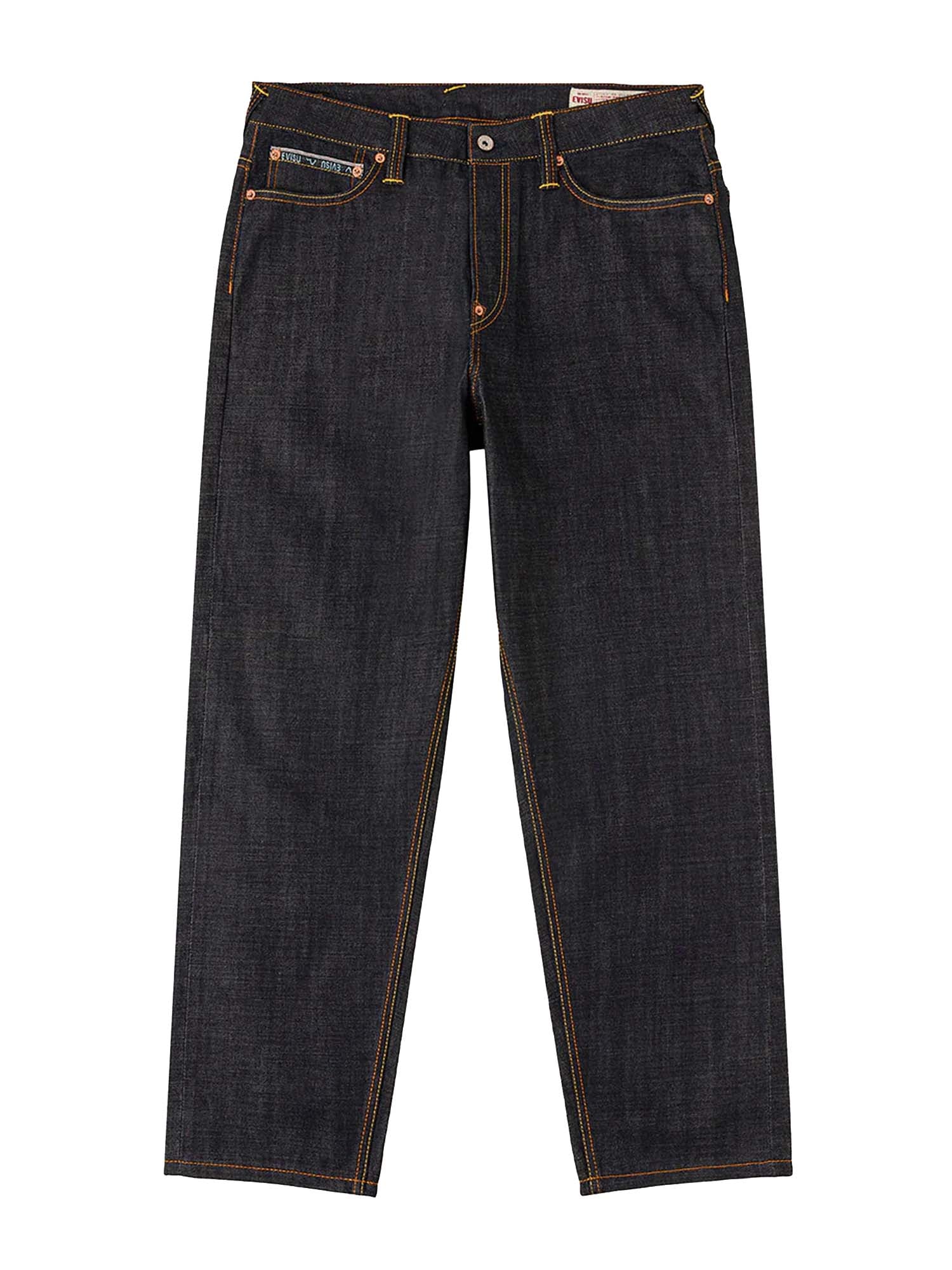 Evisu 7-Pocket Logo Seagull Embroidery Jeans 2030 Blu