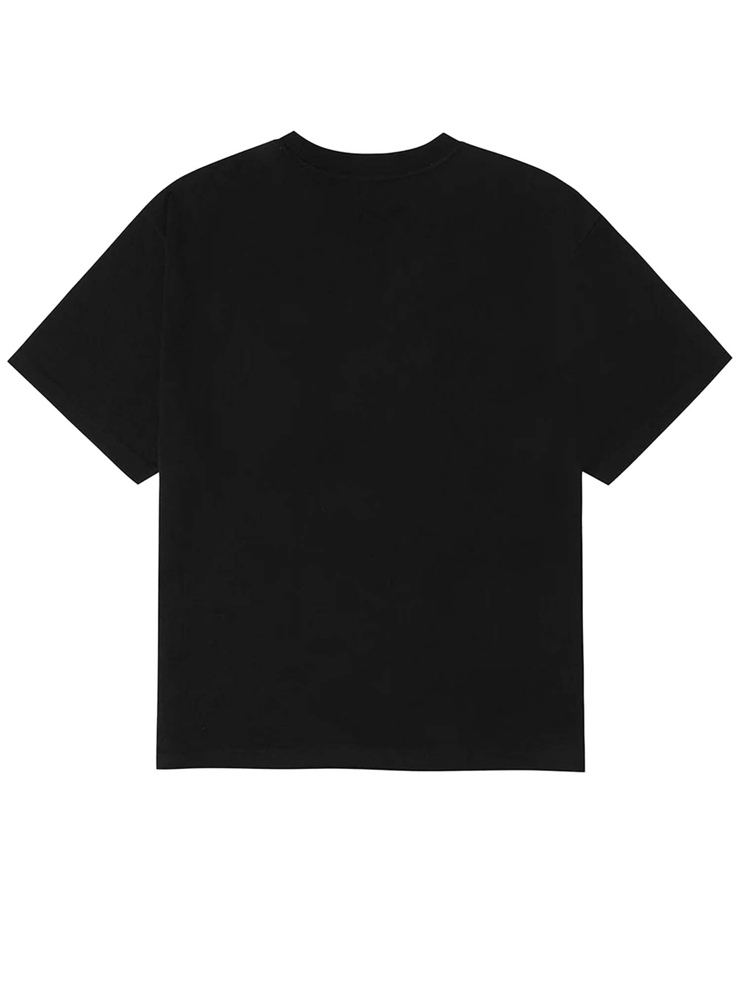Evisu Seagull Embroidery T-shirt Nero