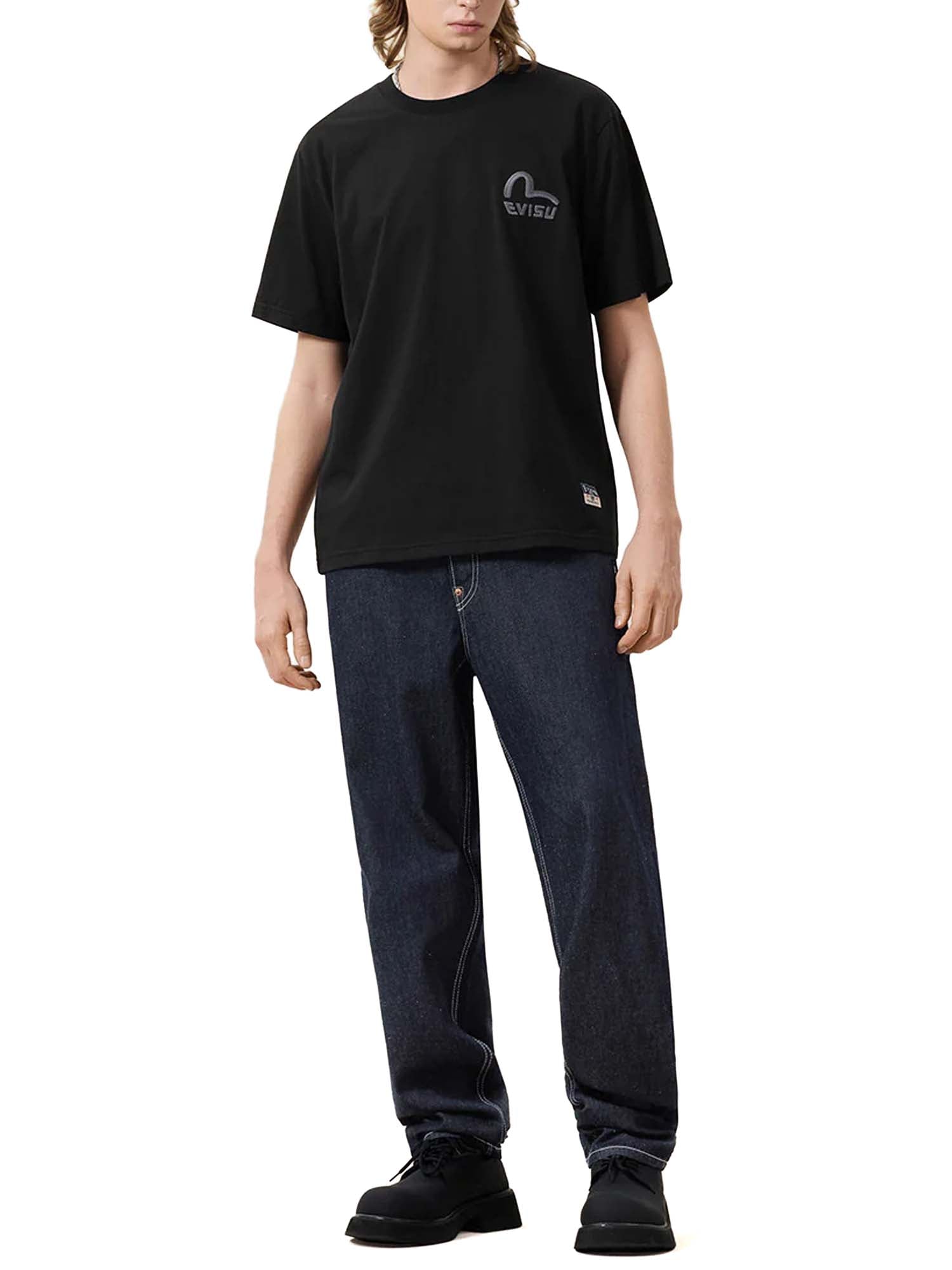 Evisu Brushstroke Daicock Jeans #2030 Blu