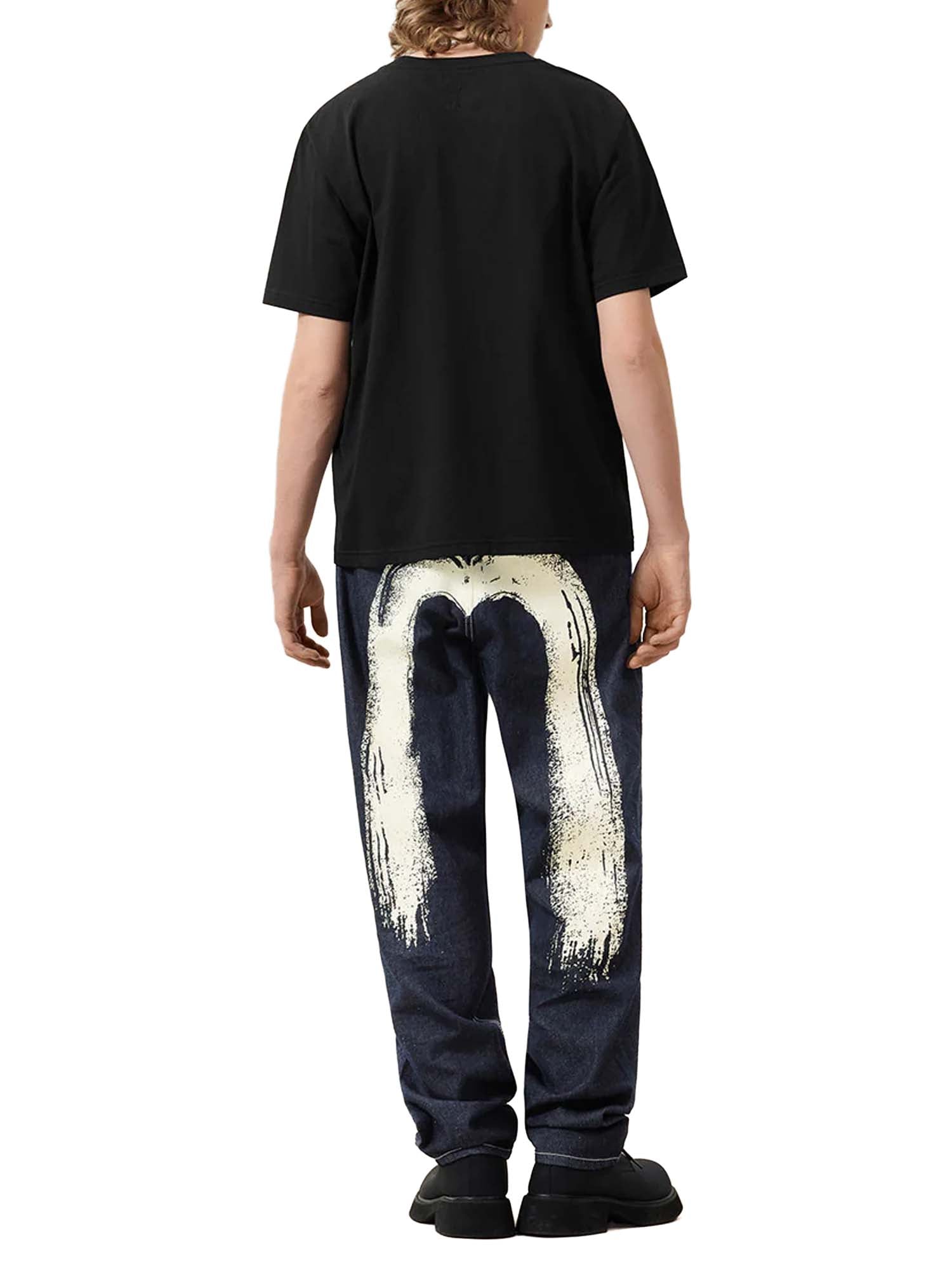 Evisu Brushstroke Daicock Jeans #2030 Blu