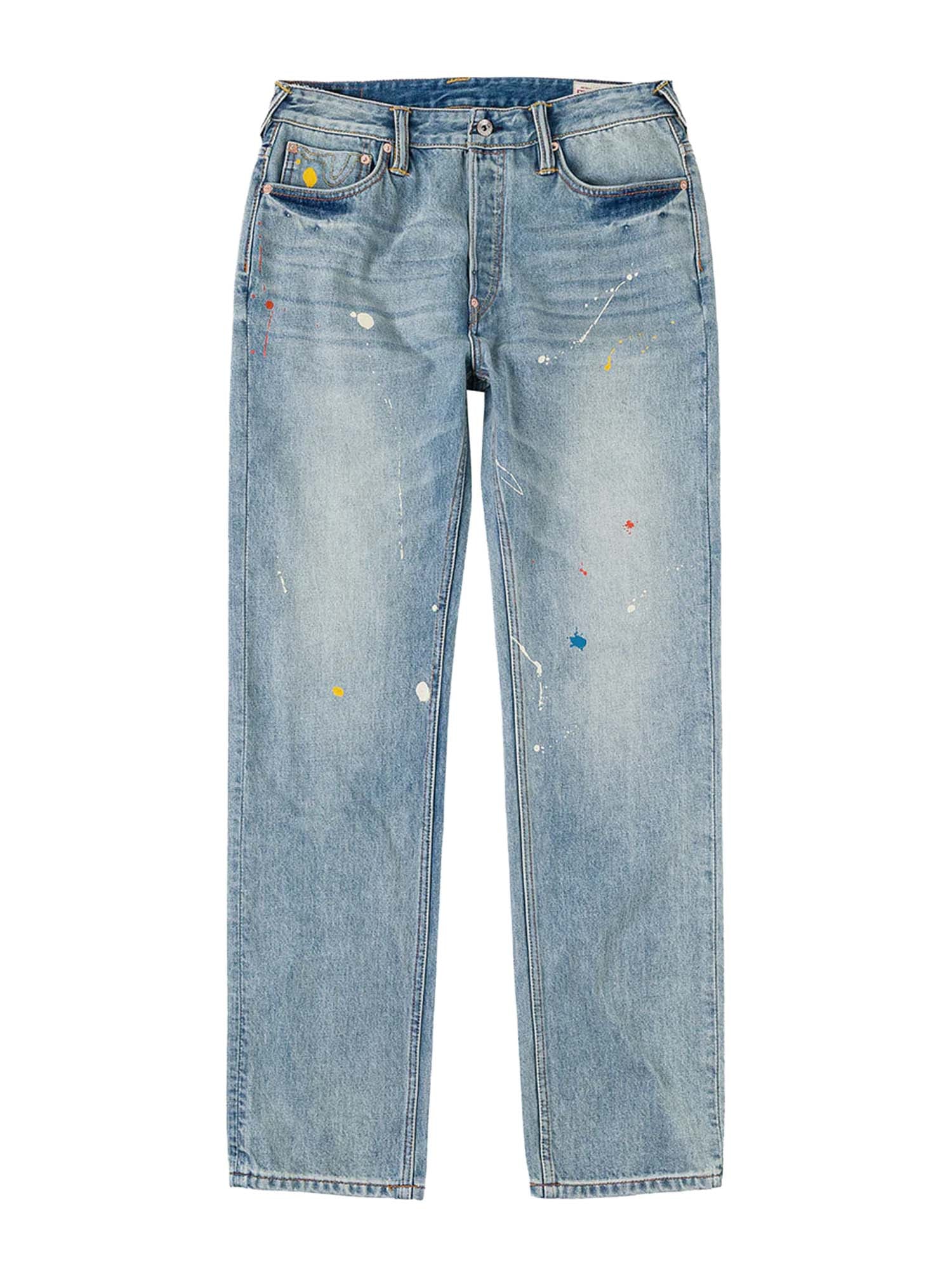 Evisu Splash Daicock Jeans #2020 Azzurro