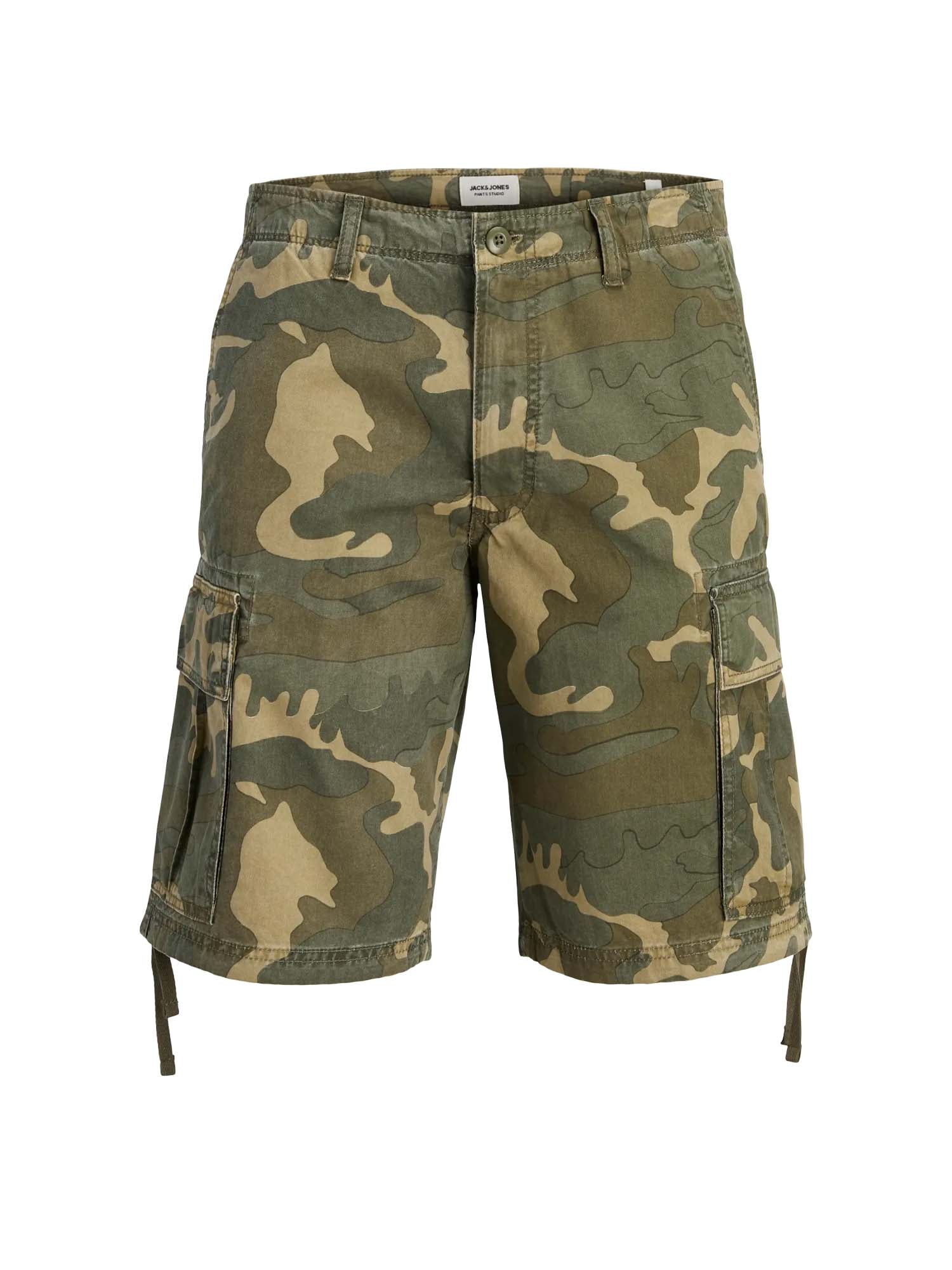 Jack & Jones Shorts Jpstcole Frank Cargo Mid Sn Camouflage